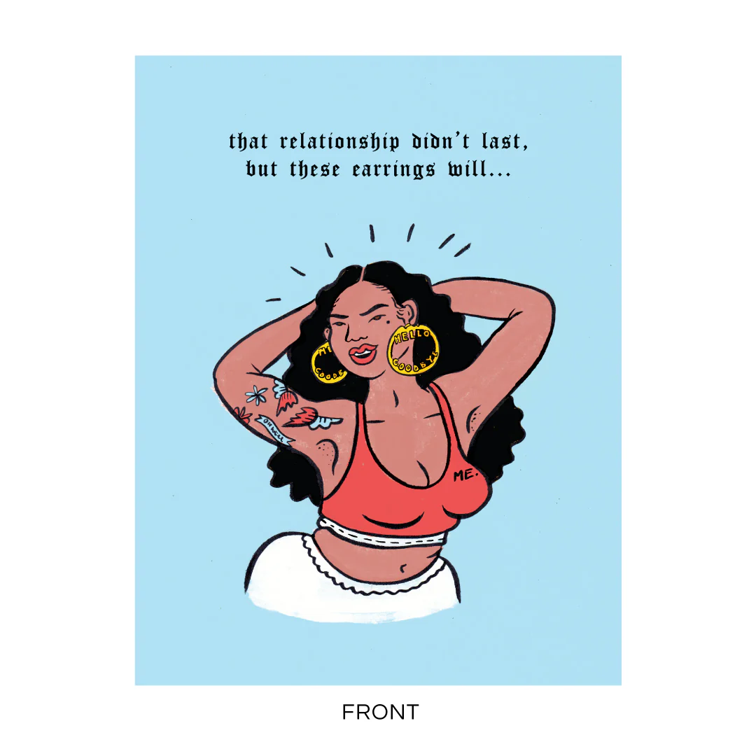 Break Up Postcard