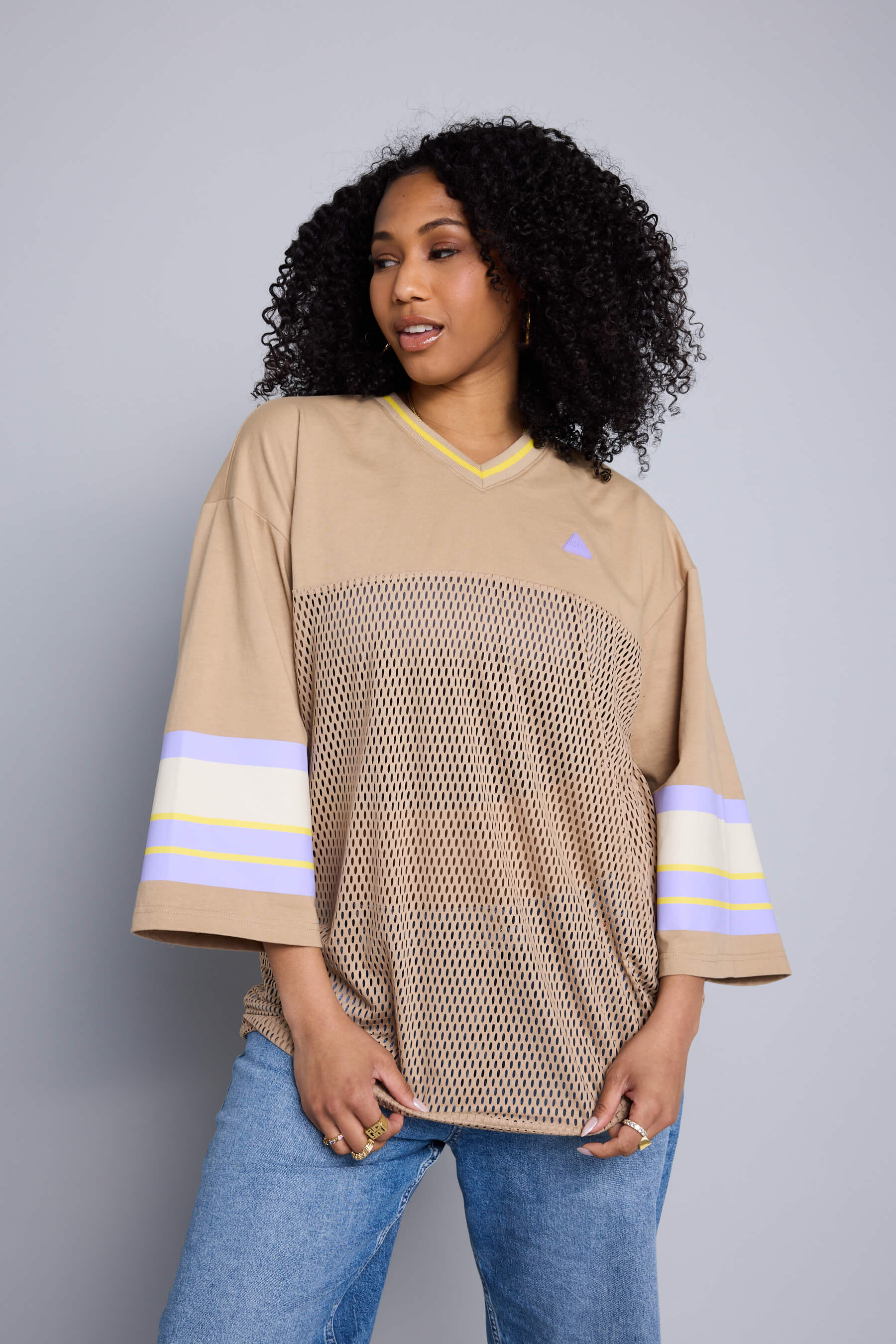 Classic Hockey Jersey - Khaki - Image 10