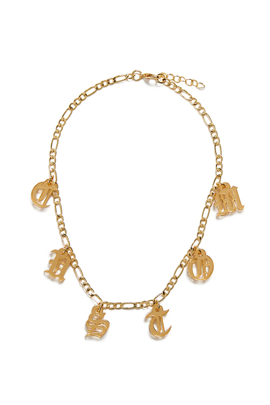 Custom Old English Dangle Choker