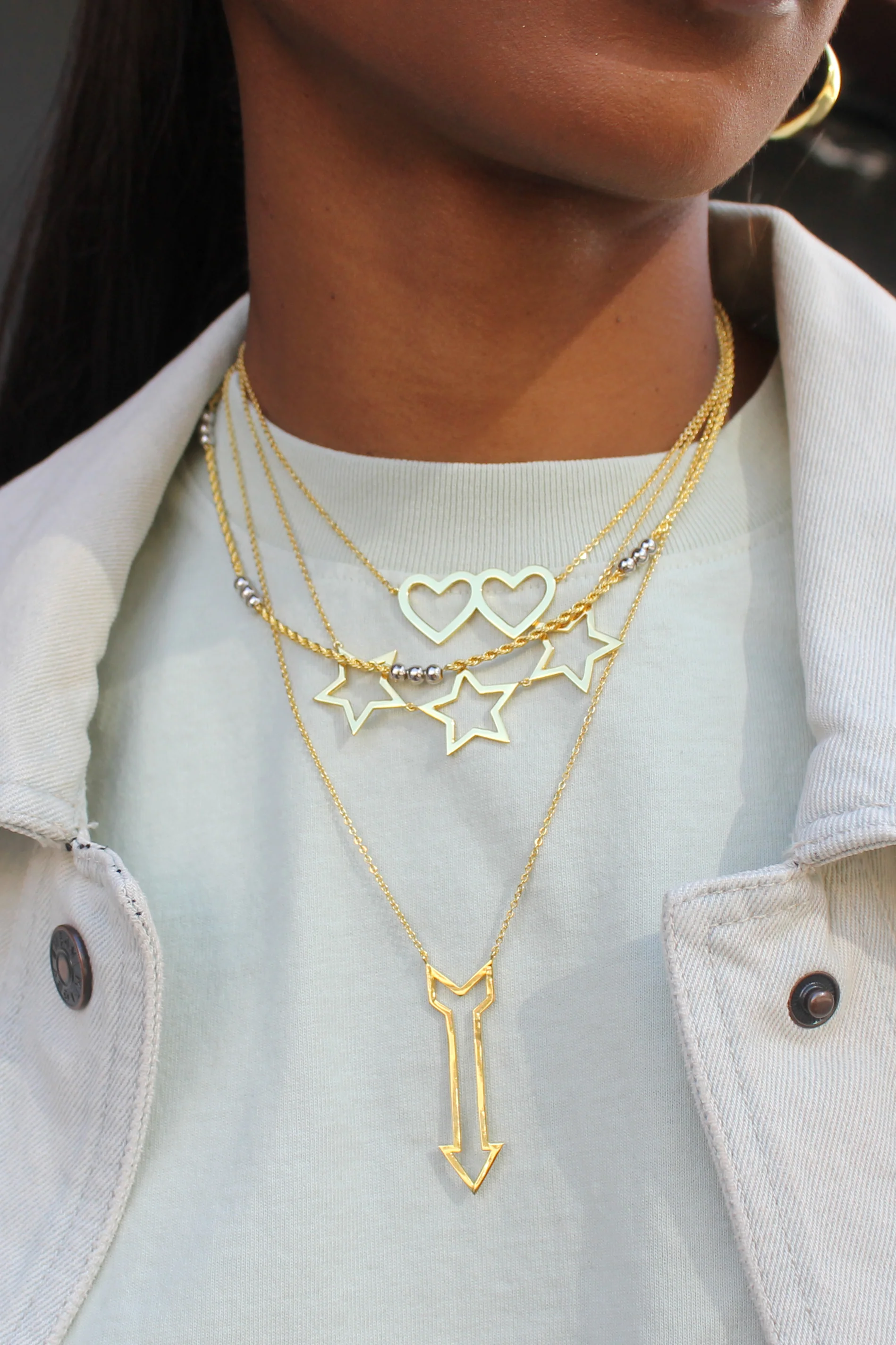 ME. x Barkley L. Hendricks Dancer Necklace Set - Image 3