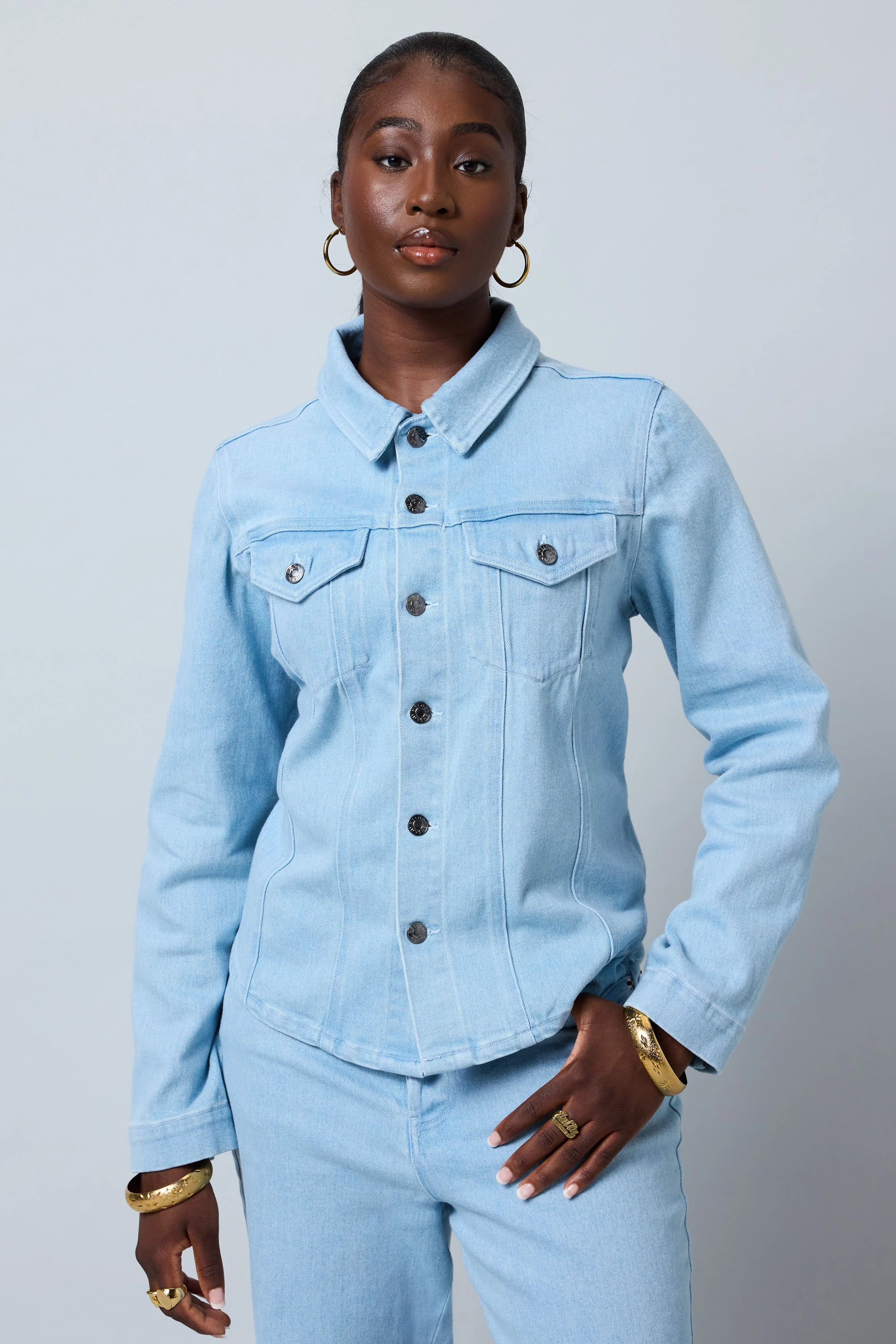 Denim Cowboy Top - Image 4