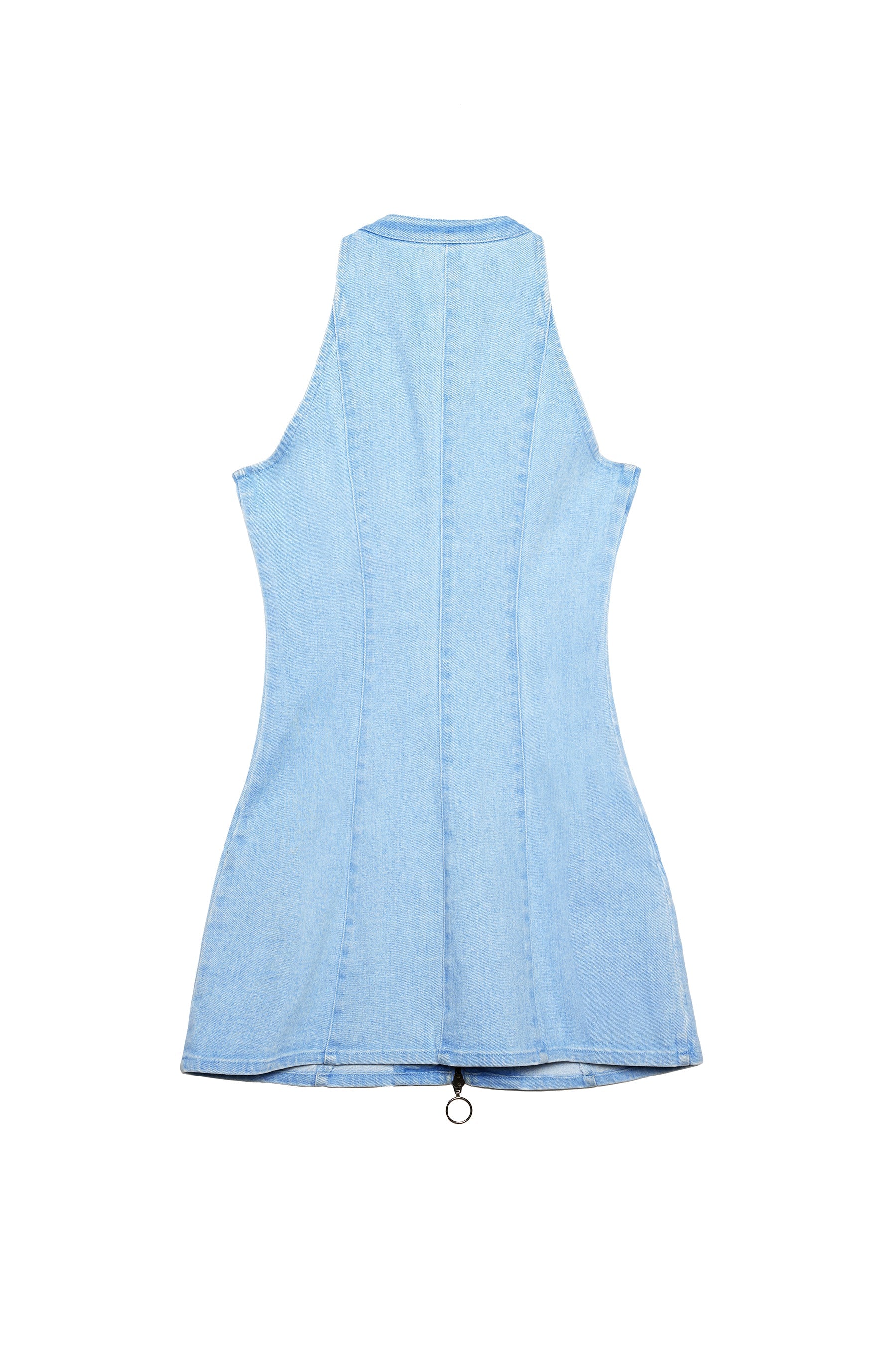Denim Skate Dress - Image 9