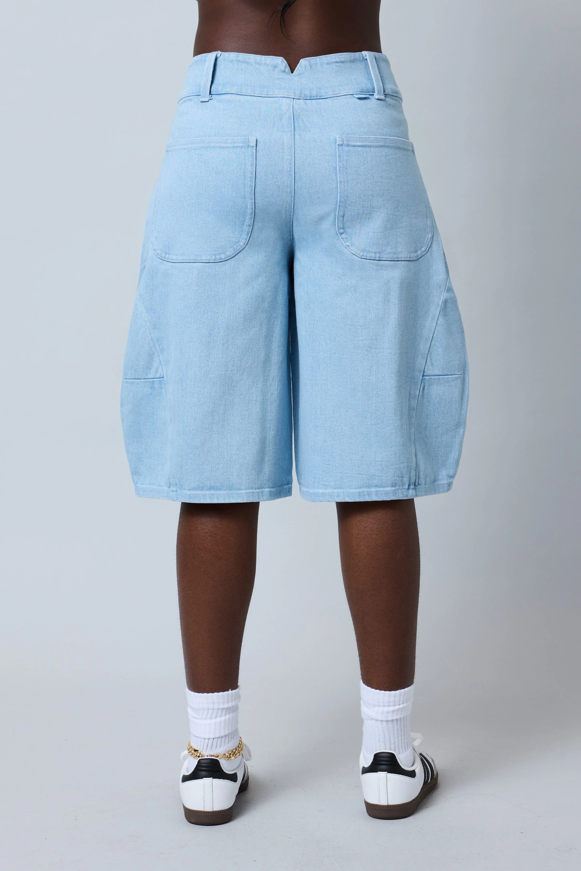 Denim Skate Shorts - Image 11