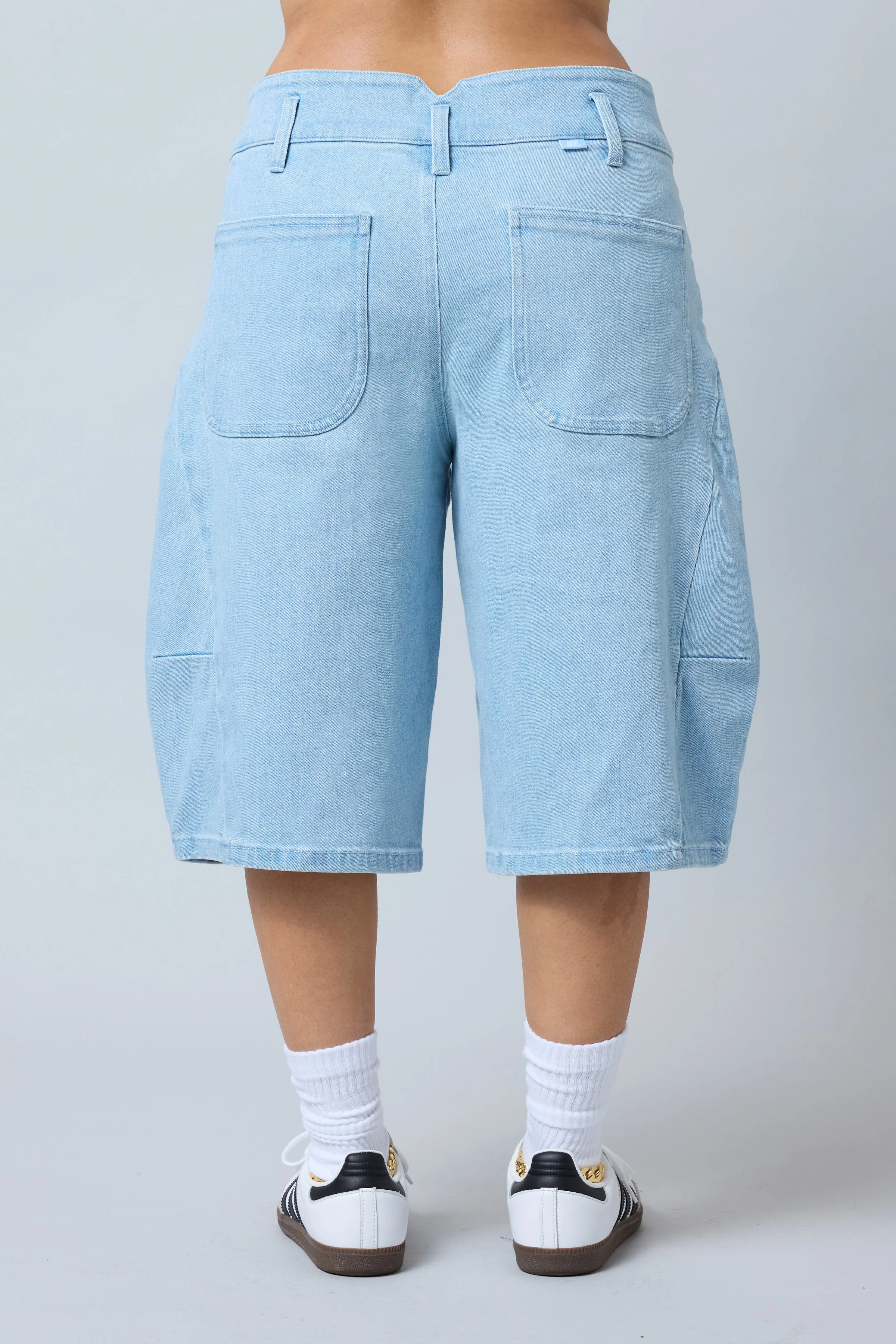 Denim Skate Shorts - Image 5