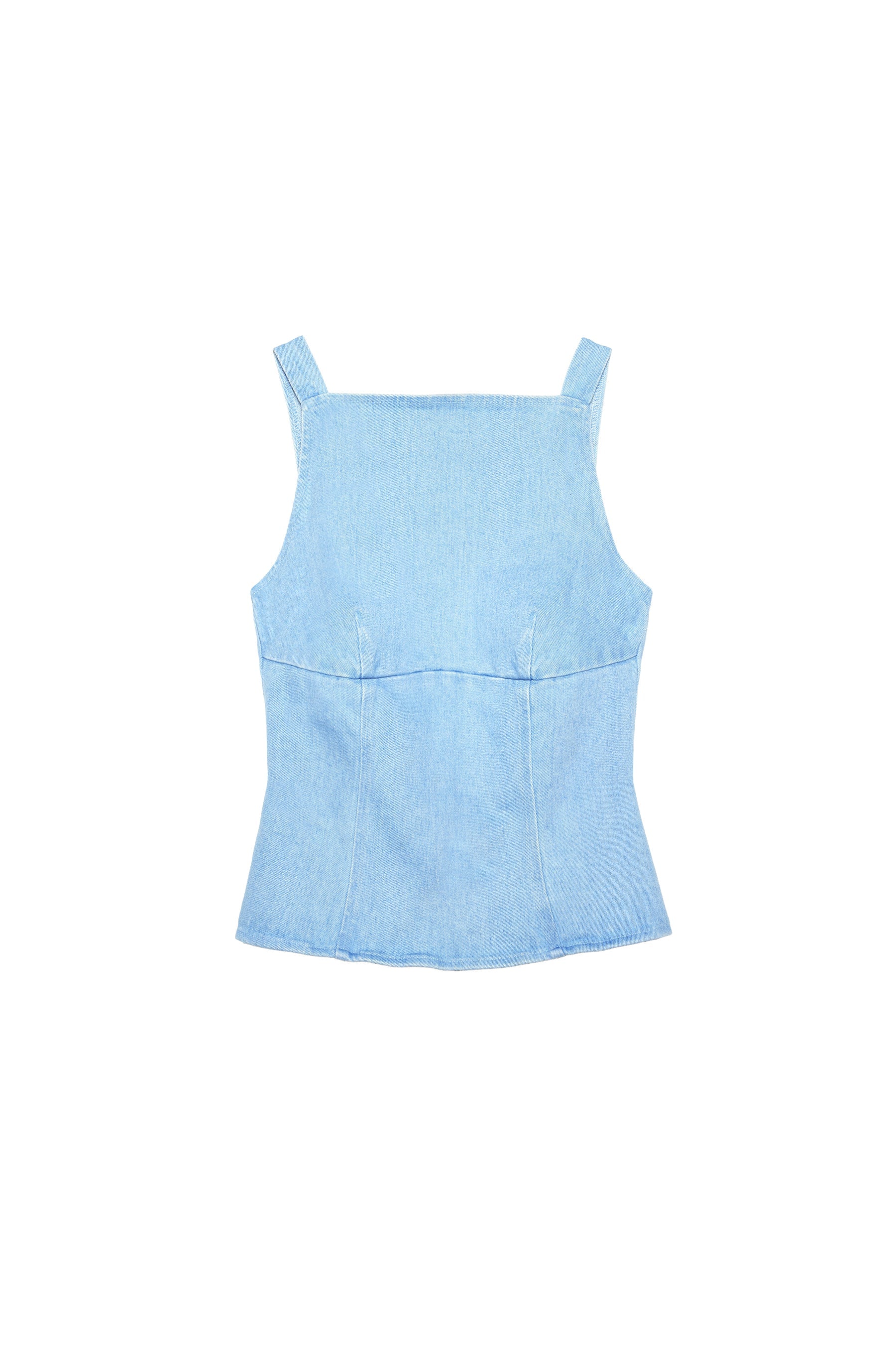 Denim Skate Top