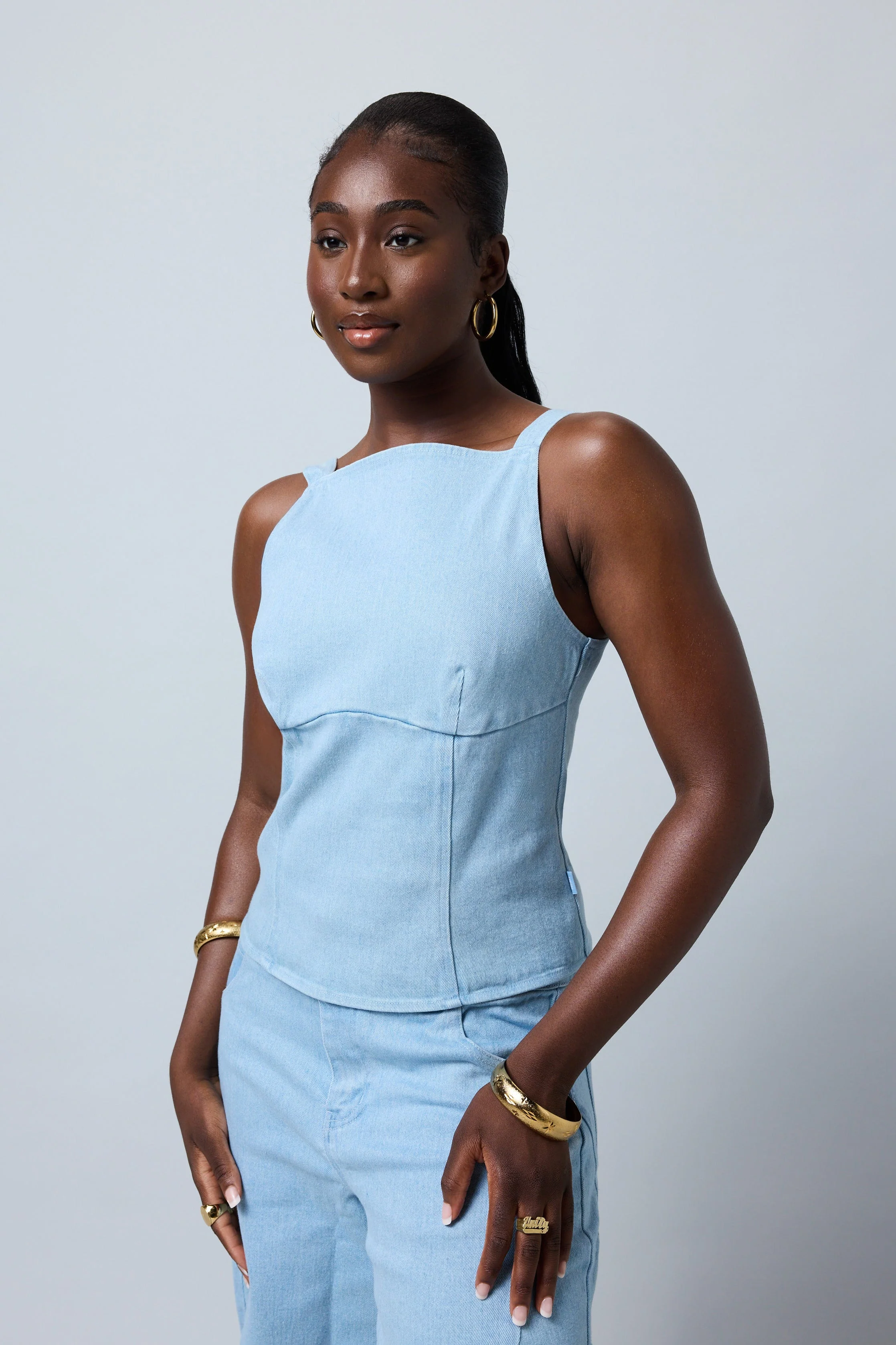 Denim Skate Top - Image 8