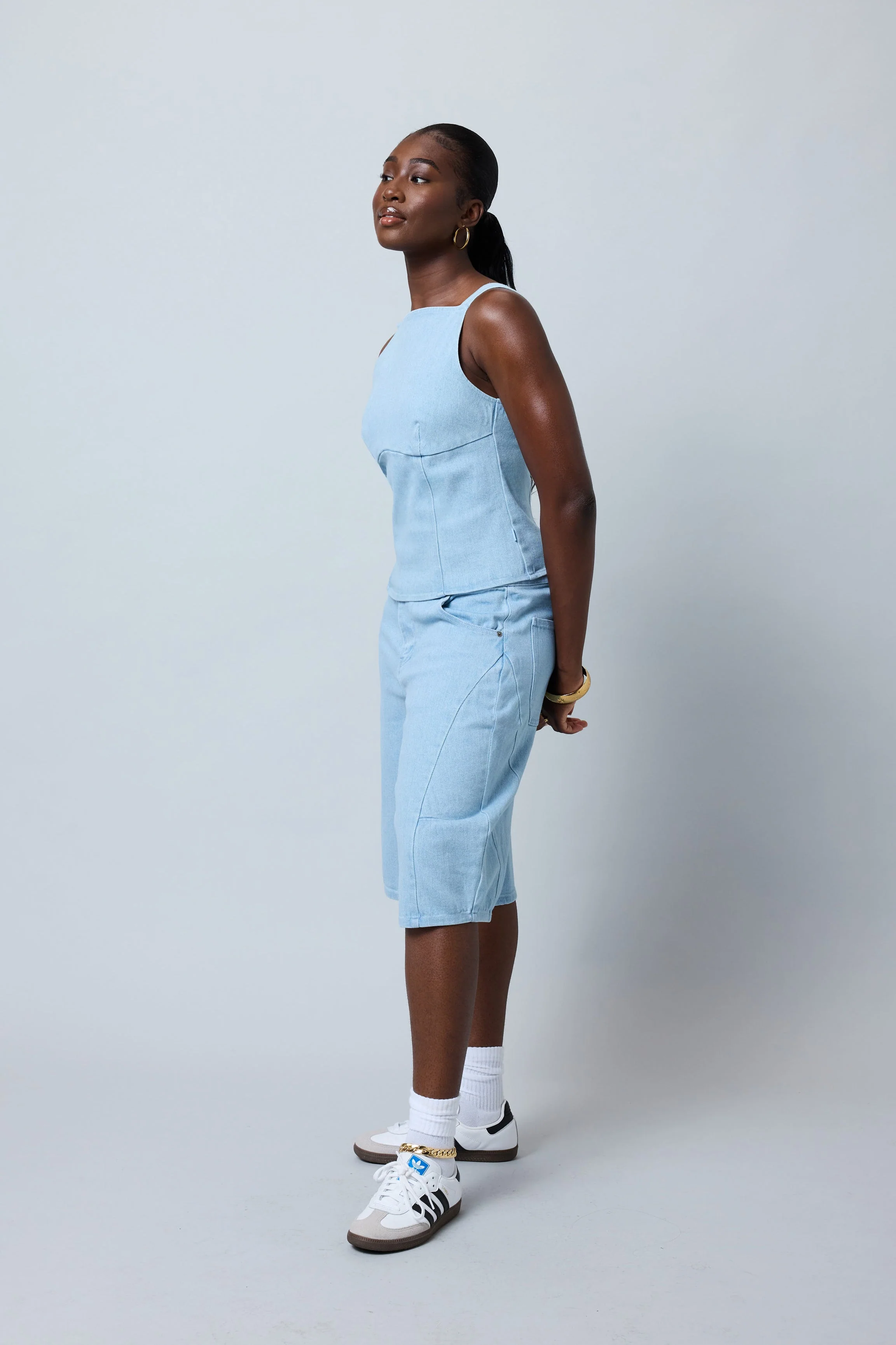 Denim Skate Top - Image 9