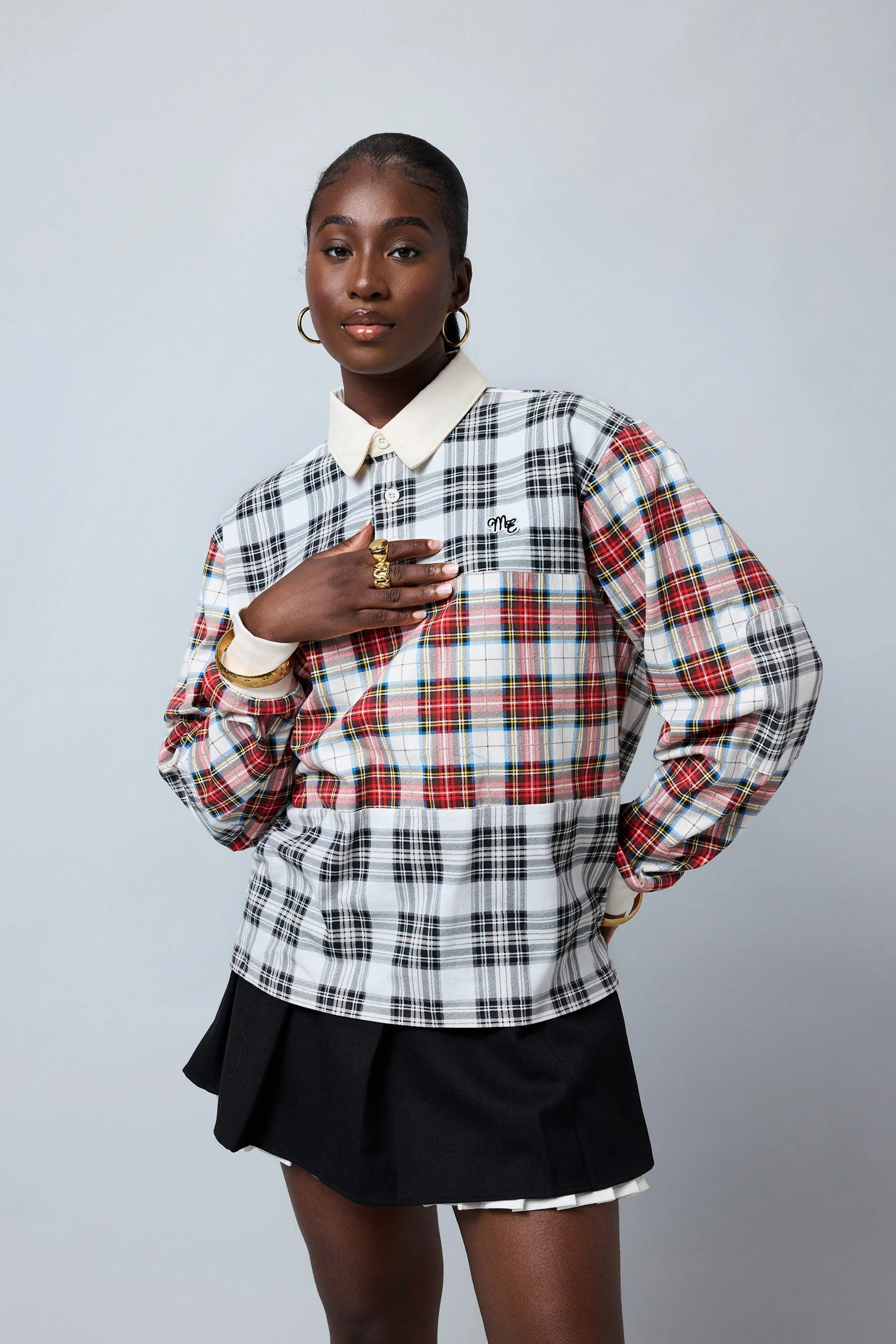 Dionne Plaid Rugby - Image 4
