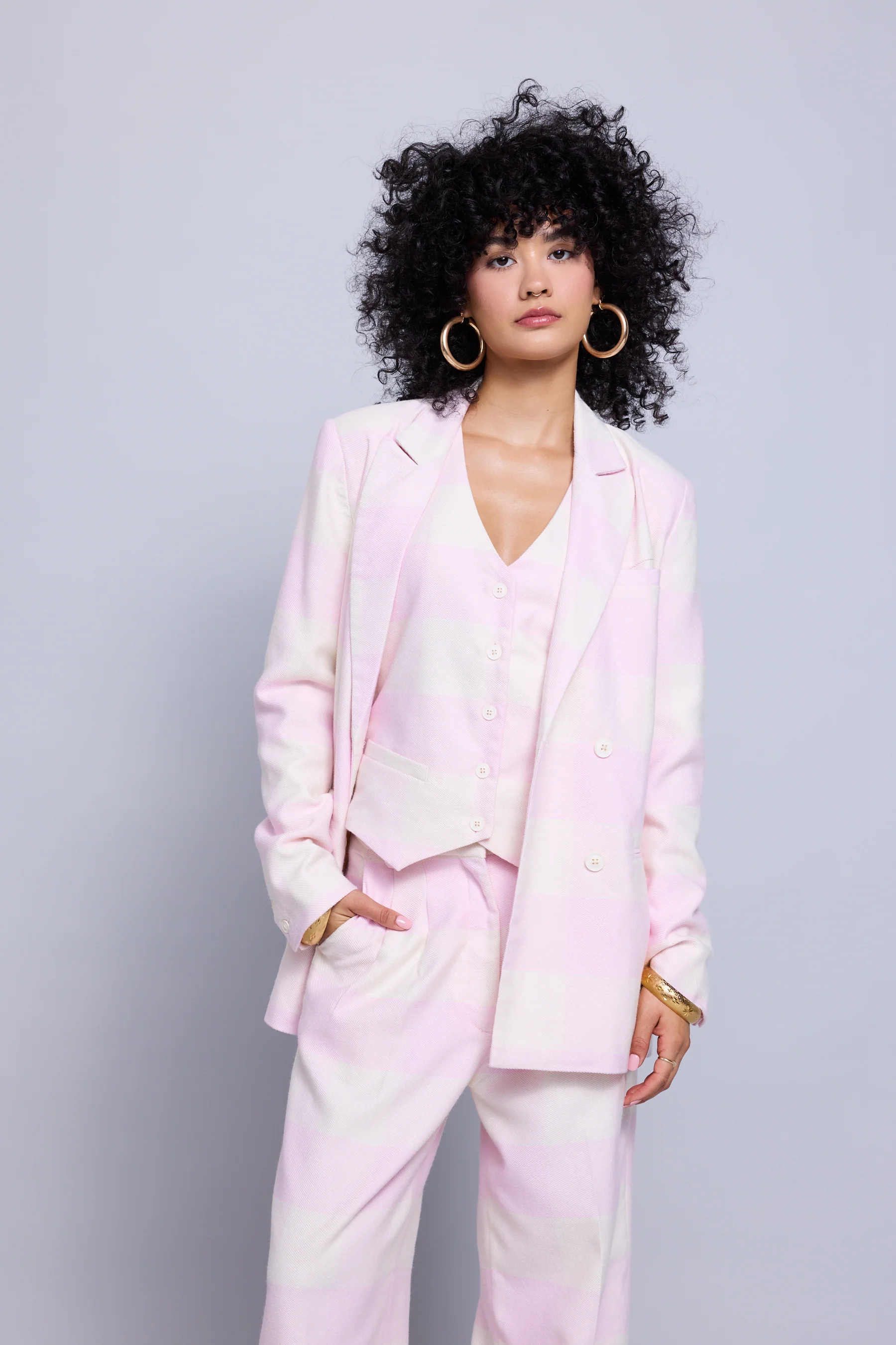 Dolly Woven Blazer - Image 5