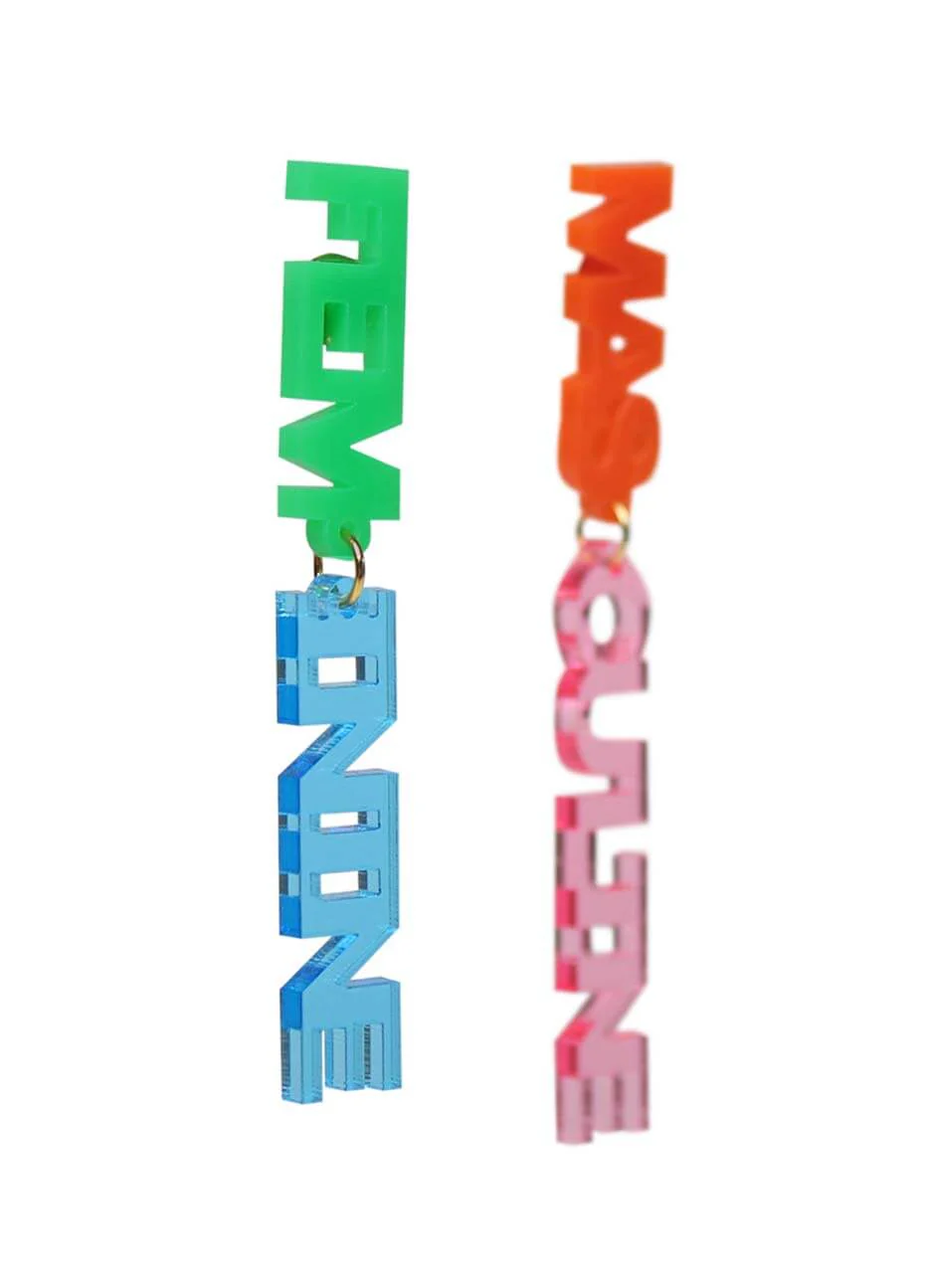 Feminine/Masculine Earrings - Image 7