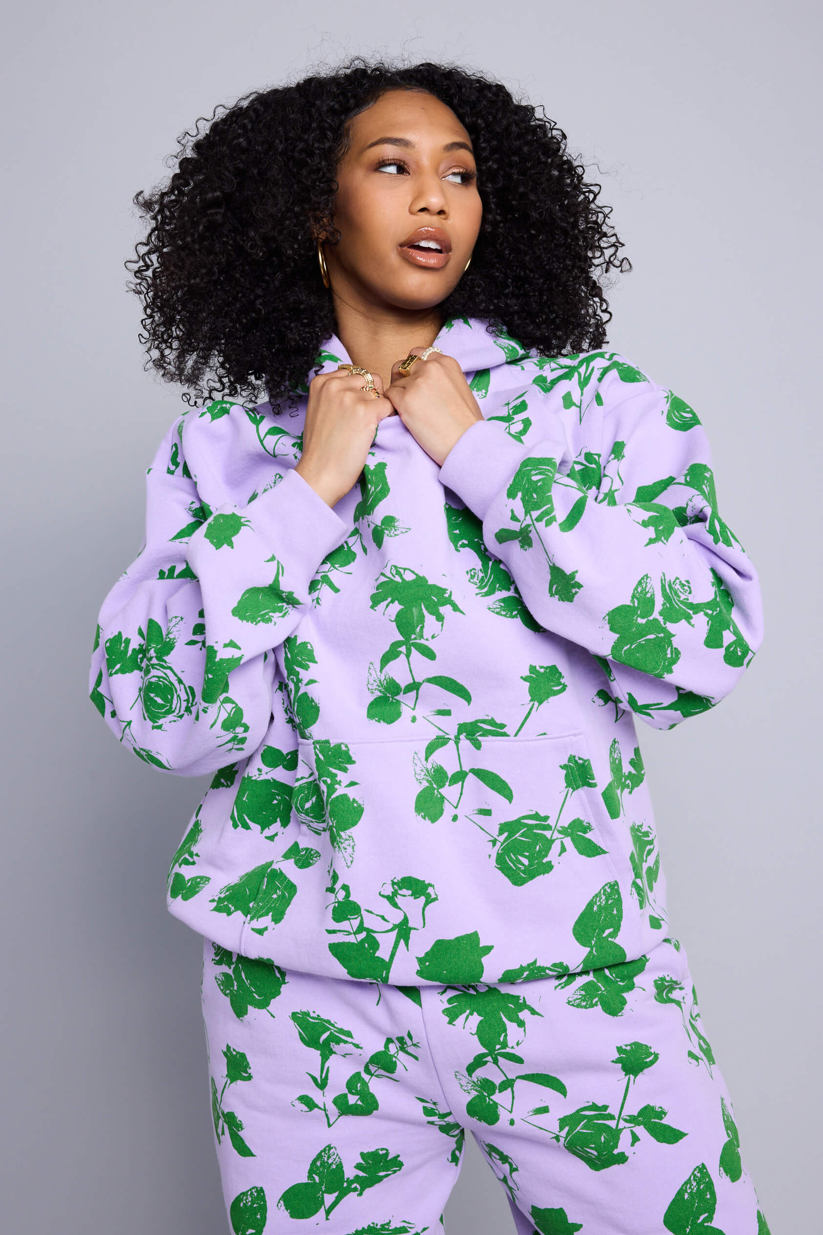 Floral Scan Hoodie - Image 10