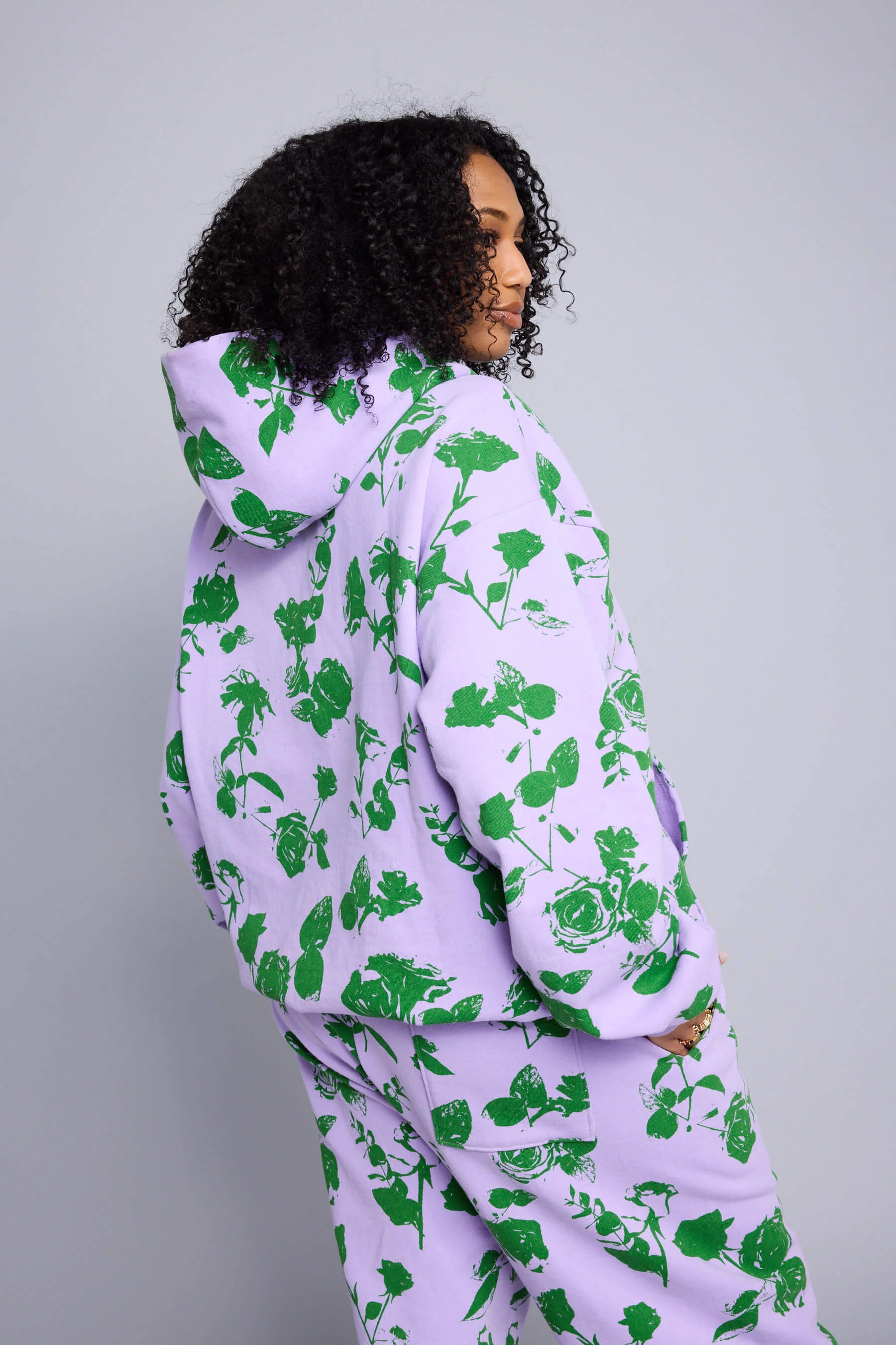 Floral Scan Hoodie - Image 11