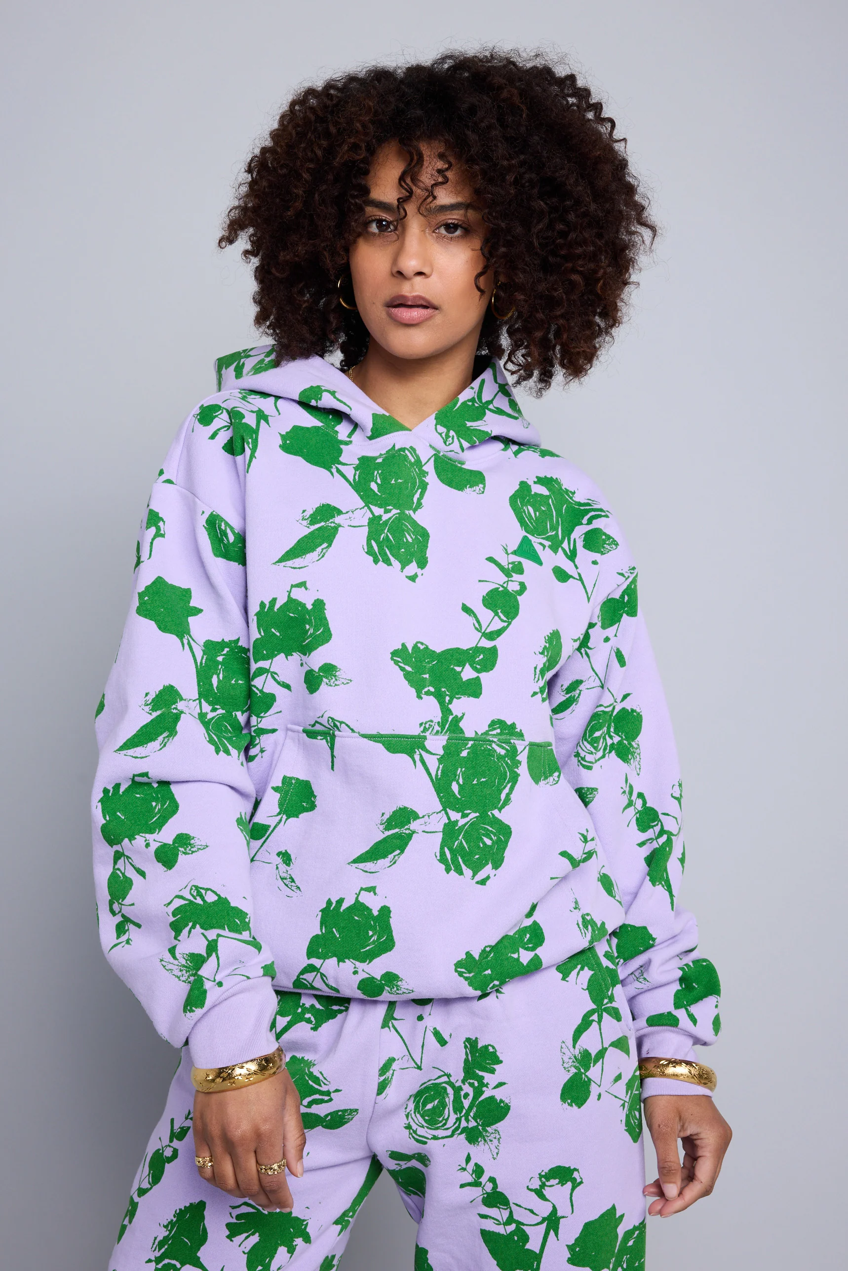 Floral Scan Hoodie - Image 2