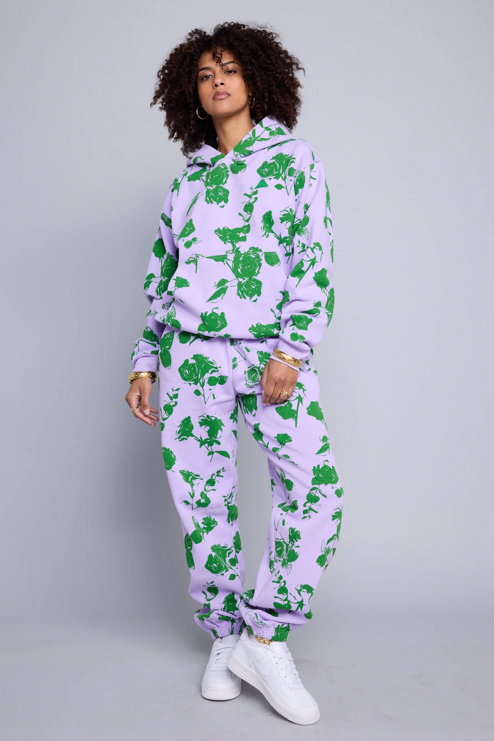 Floral Scan Hoodie - Image 3