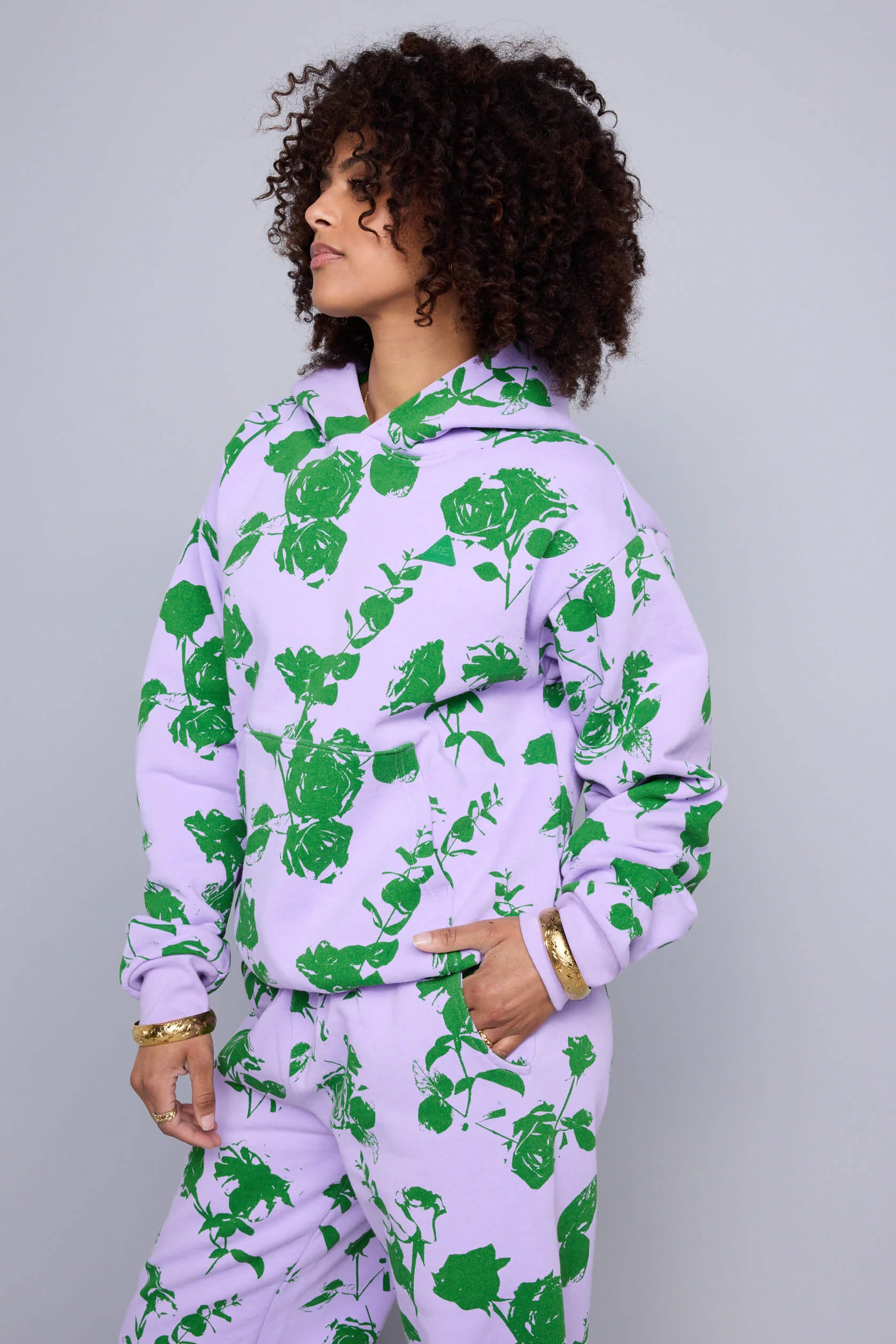 Floral Scan Hoodie - Image 5