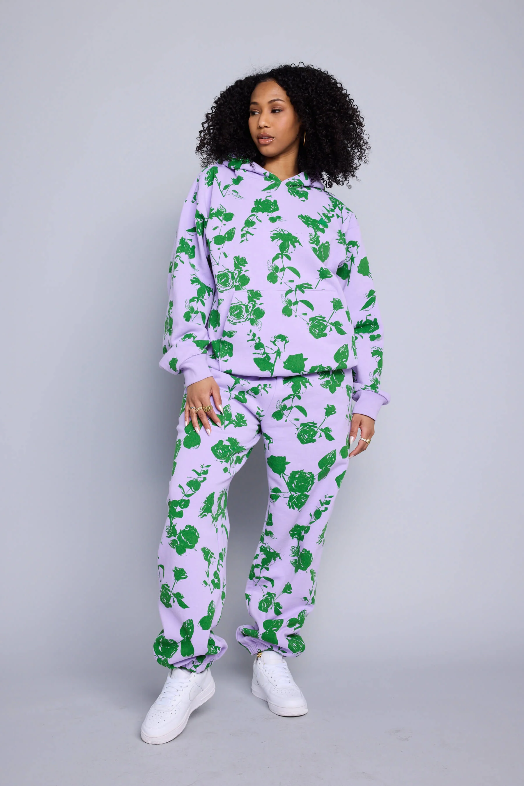 Floral Scan Hoodie - Image 9