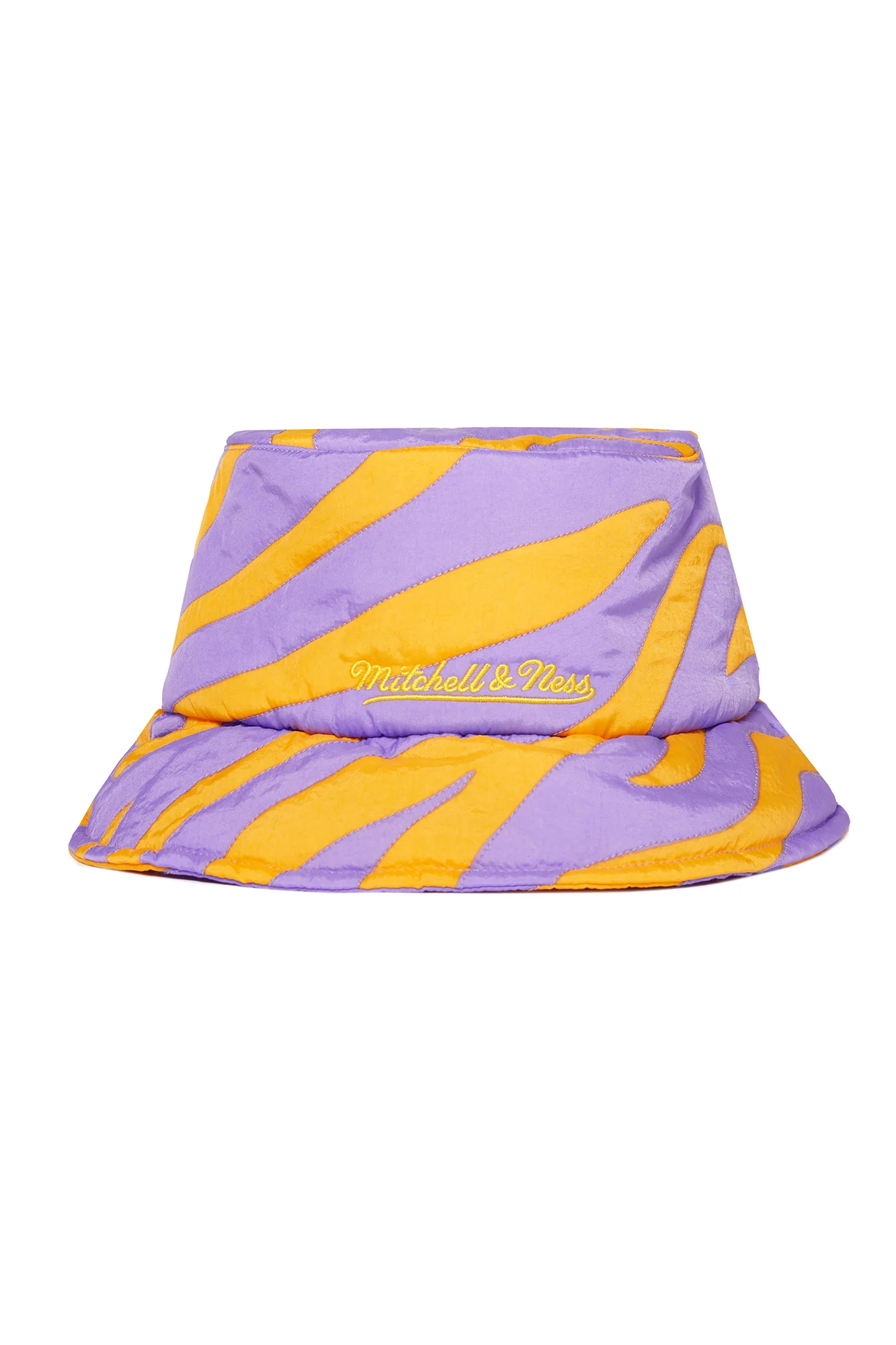 Lakers Nylon Quilted Puffer Bucket Hat - Image 6