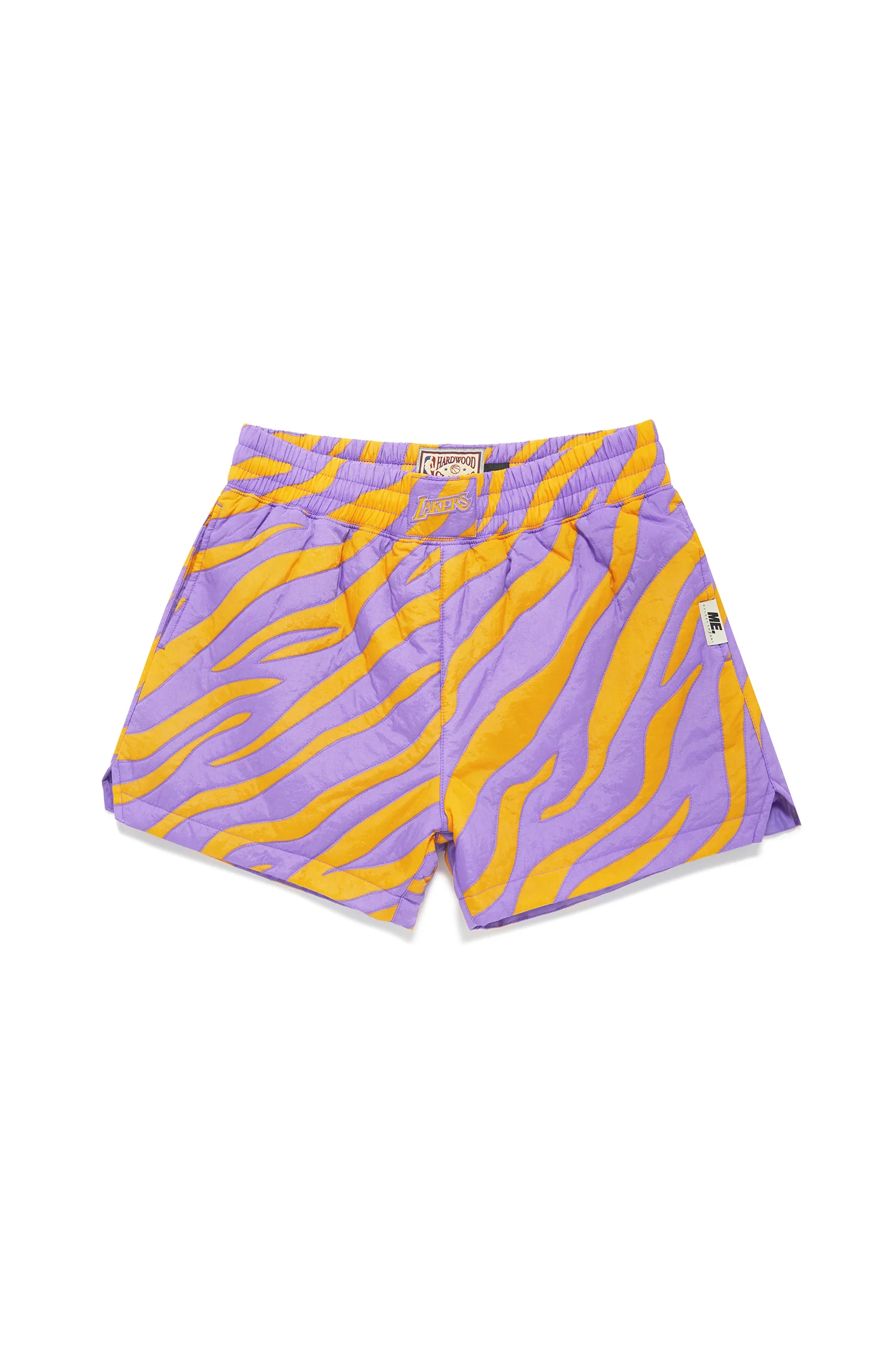 Lakers Nylon Quilted Puffer Short