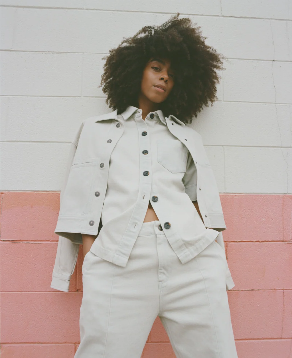 ME. Denim Jacket - Vintage Wash - Image 3