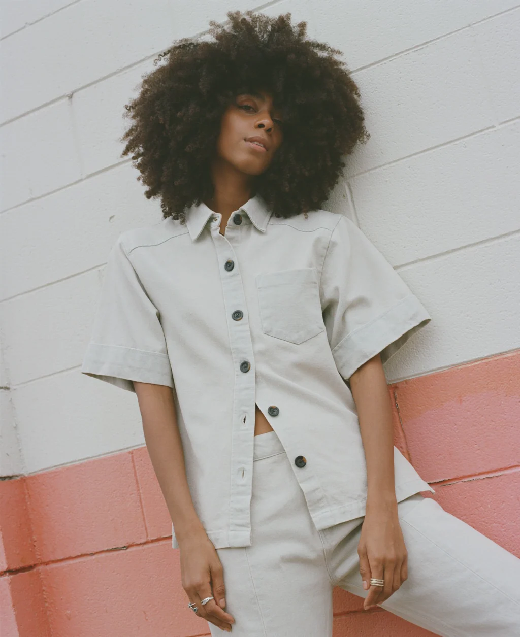 ME. Denim Shirt - Vintage Wash - Image 3