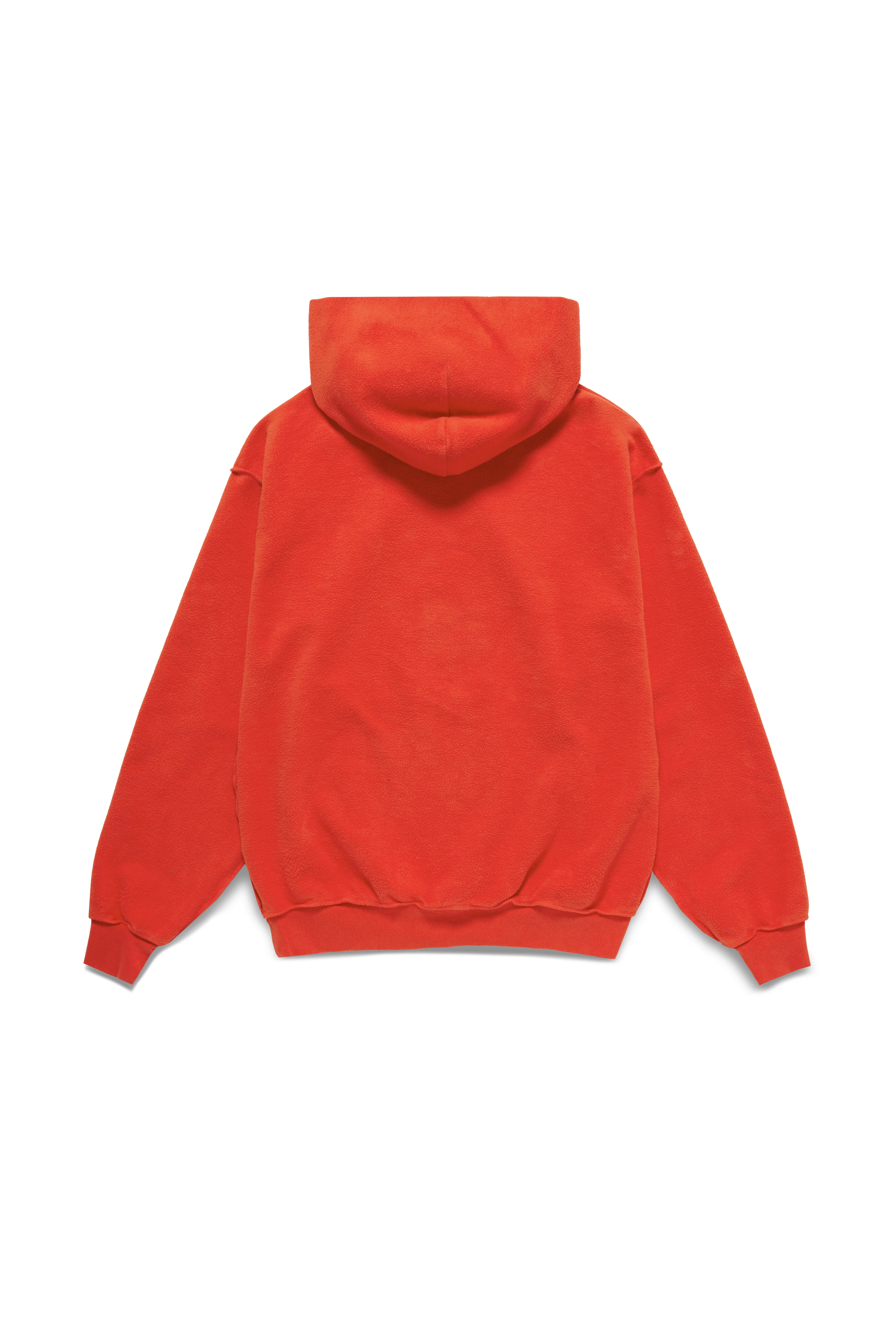 ME. Reverse Brushed Hoodie - Blood Orange - Image 14