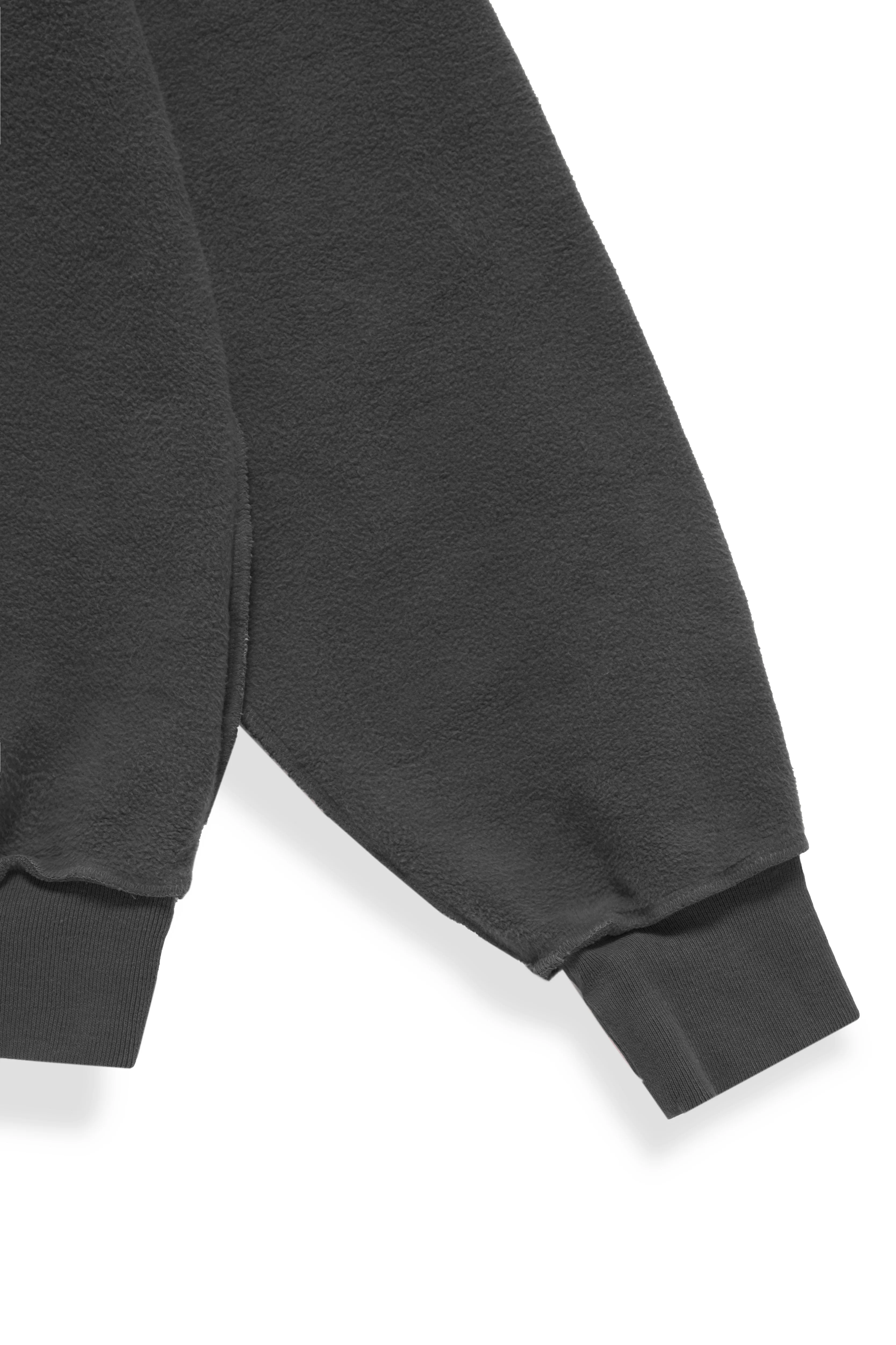 ME. Reverse Brushed Hoodie - Vintage Black - Image 14