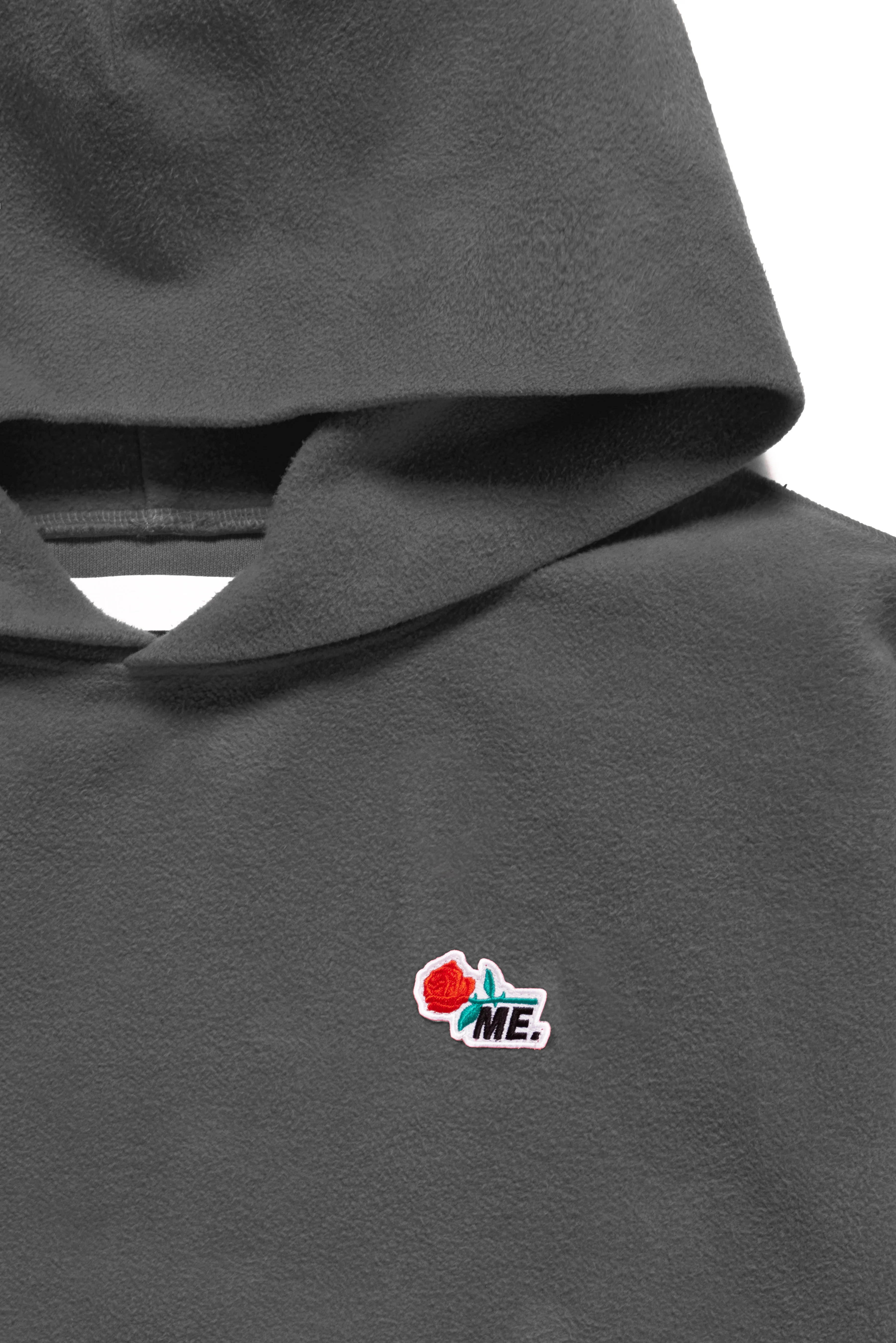 ME. Reverse Brushed Hoodie - Vintage Black - Image 15