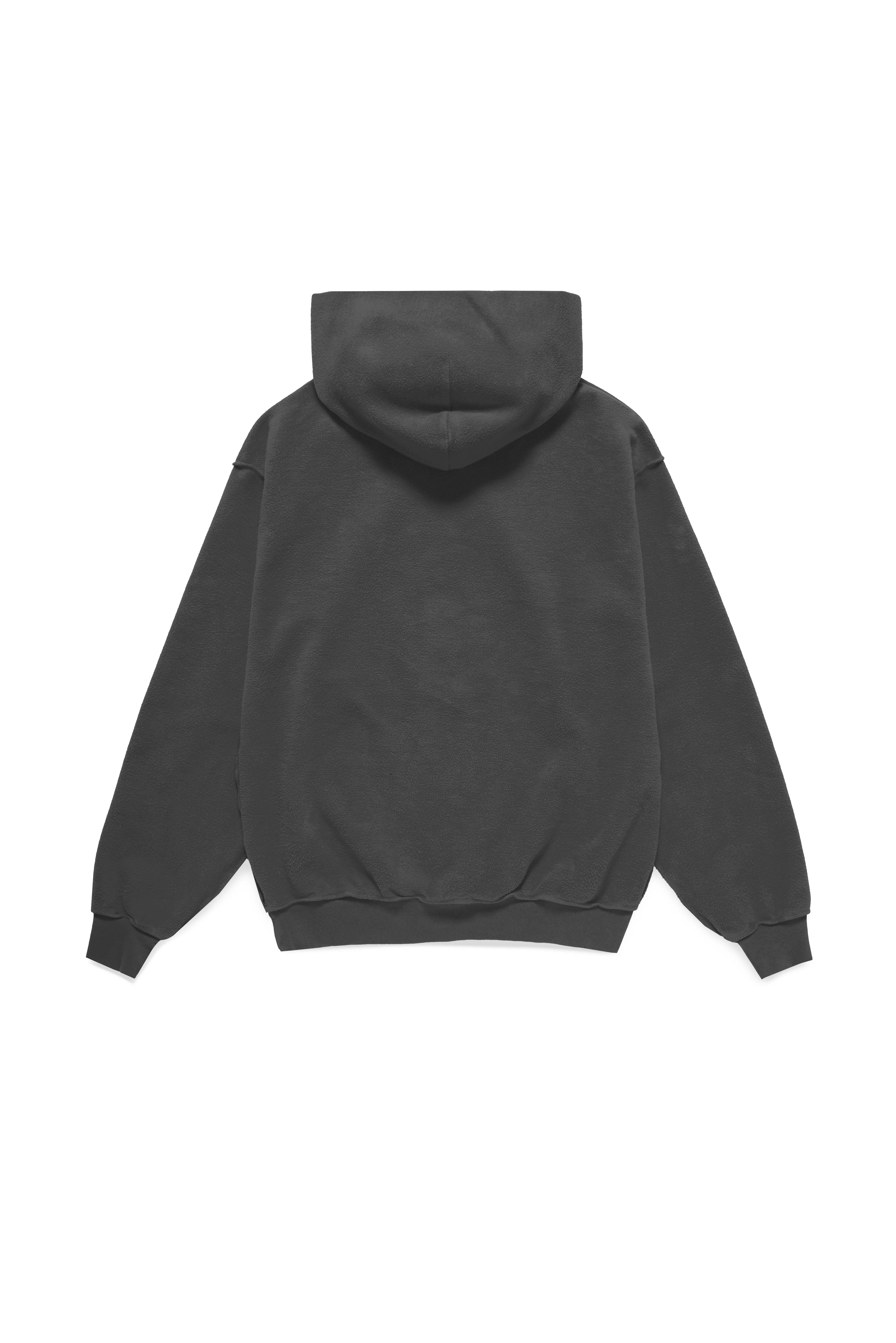 ME. Reverse Brushed Hoodie - Vintage Black - Image 16