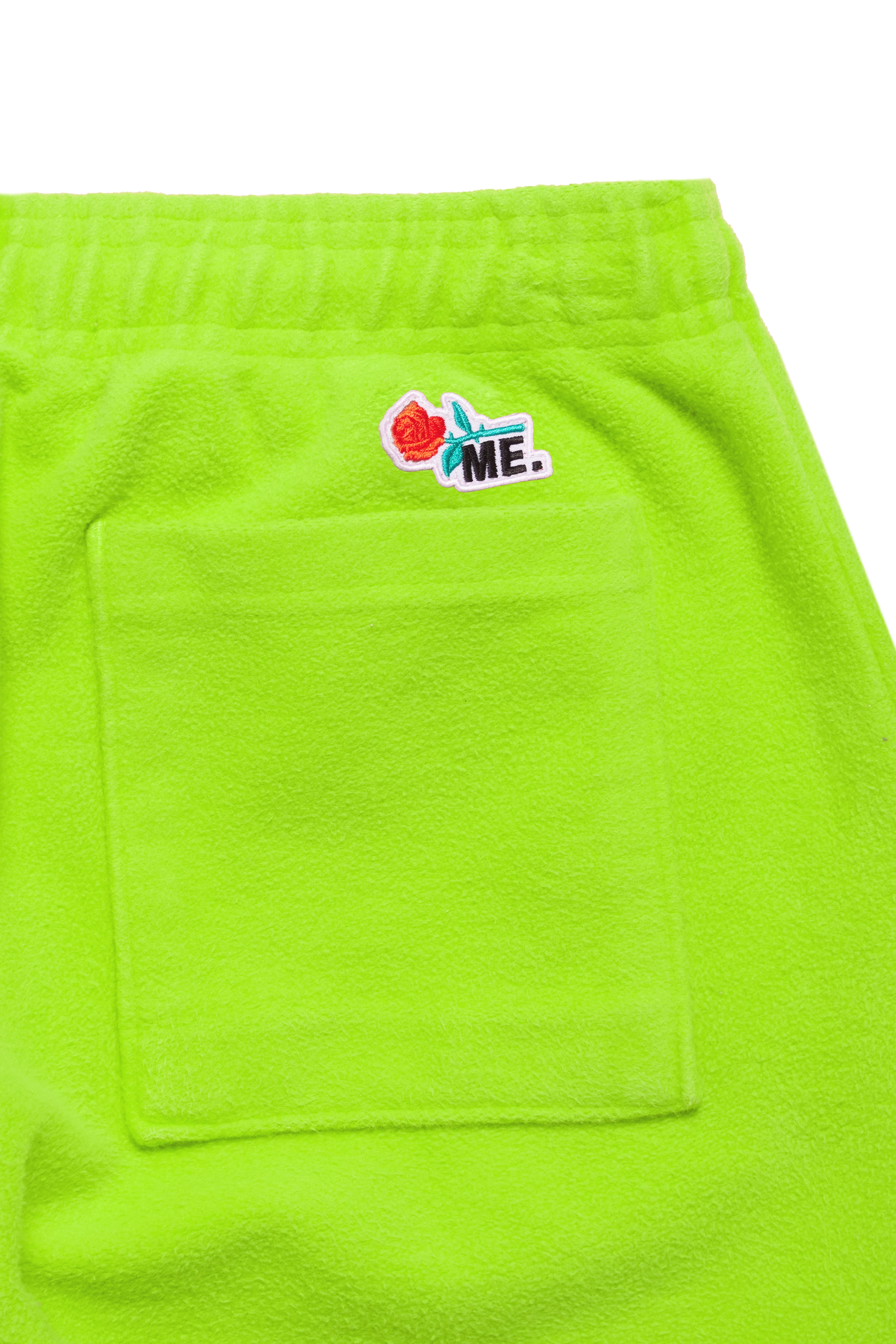 ME. Reverse Brushed Sweatpant - Acid Lime - Image 11