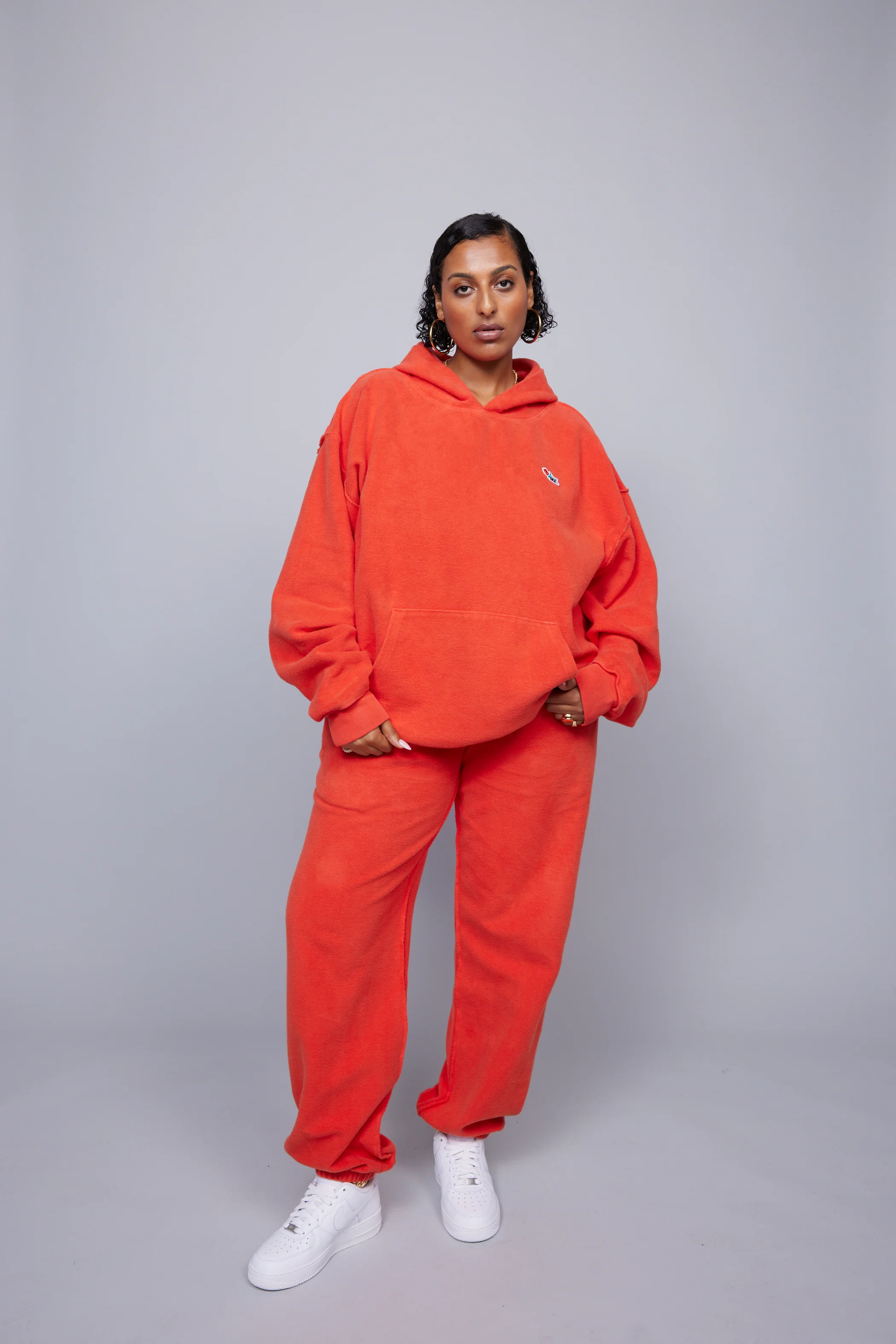 ME. Reverse Brushed Sweatpant - Blood Orange - Image 8
