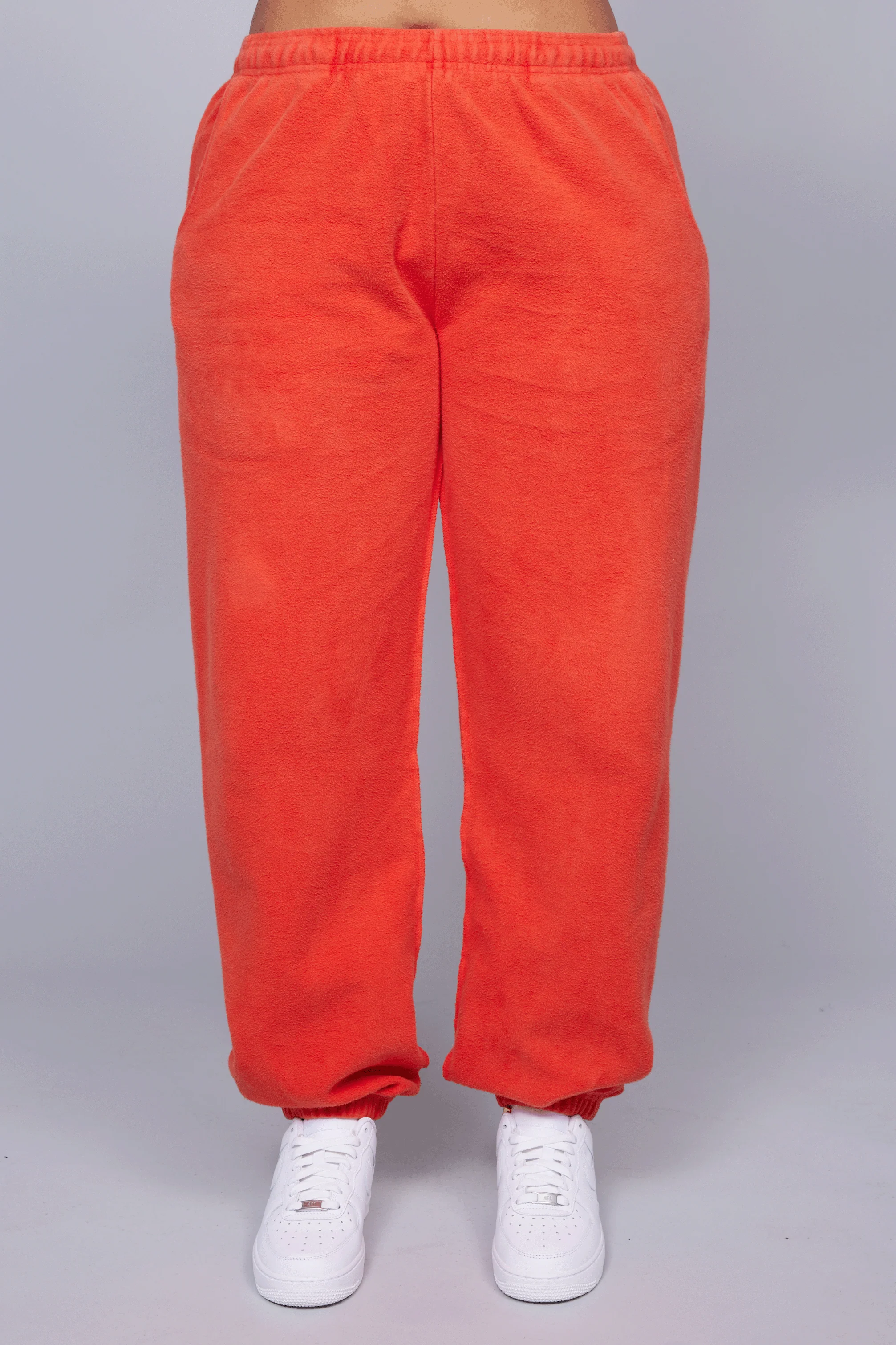 ME. Reverse Brushed Sweatpant - Blood Orange - Image 9
