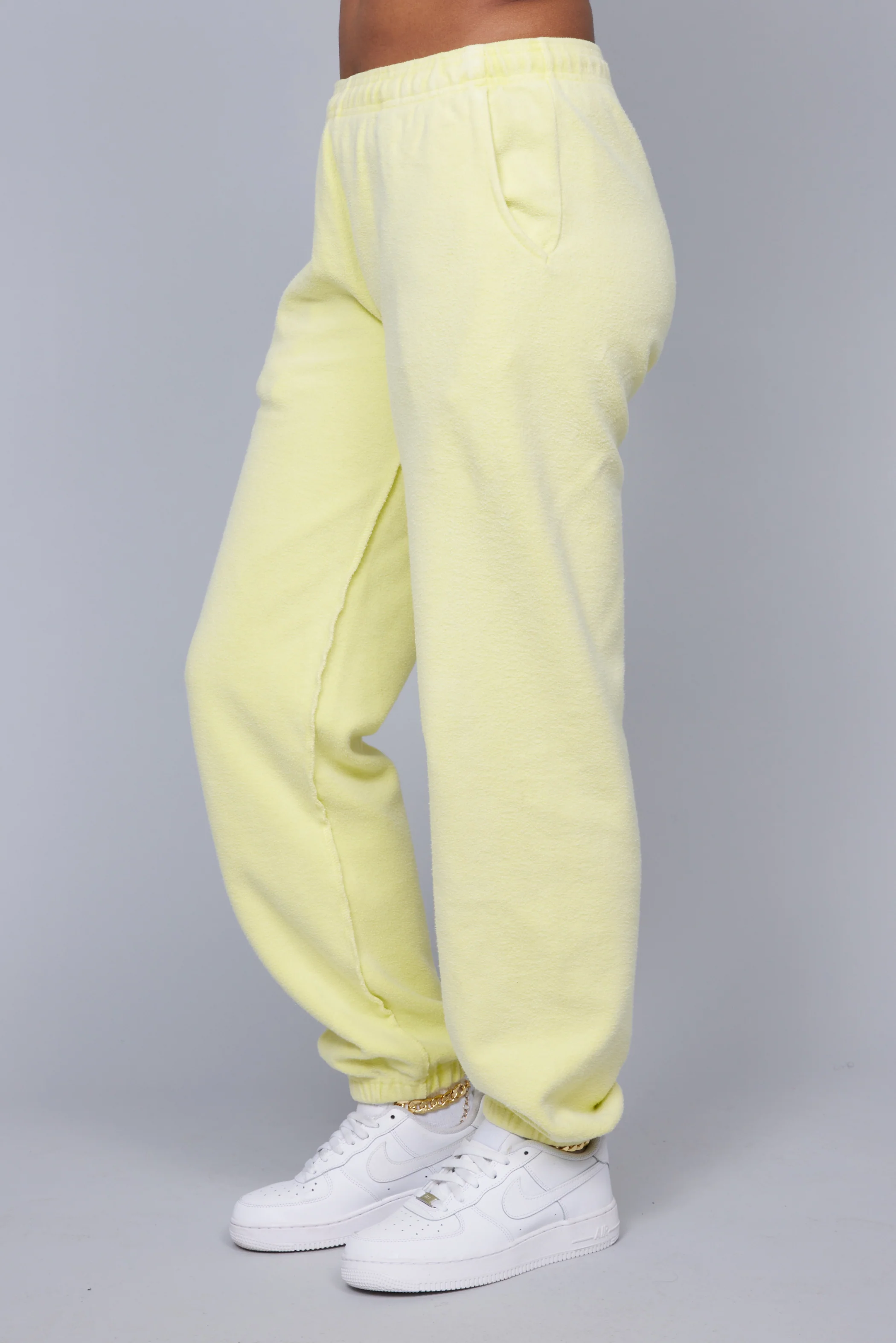 ME. Reverse Brushed Sweatpant - Lemon Zest - Image 10