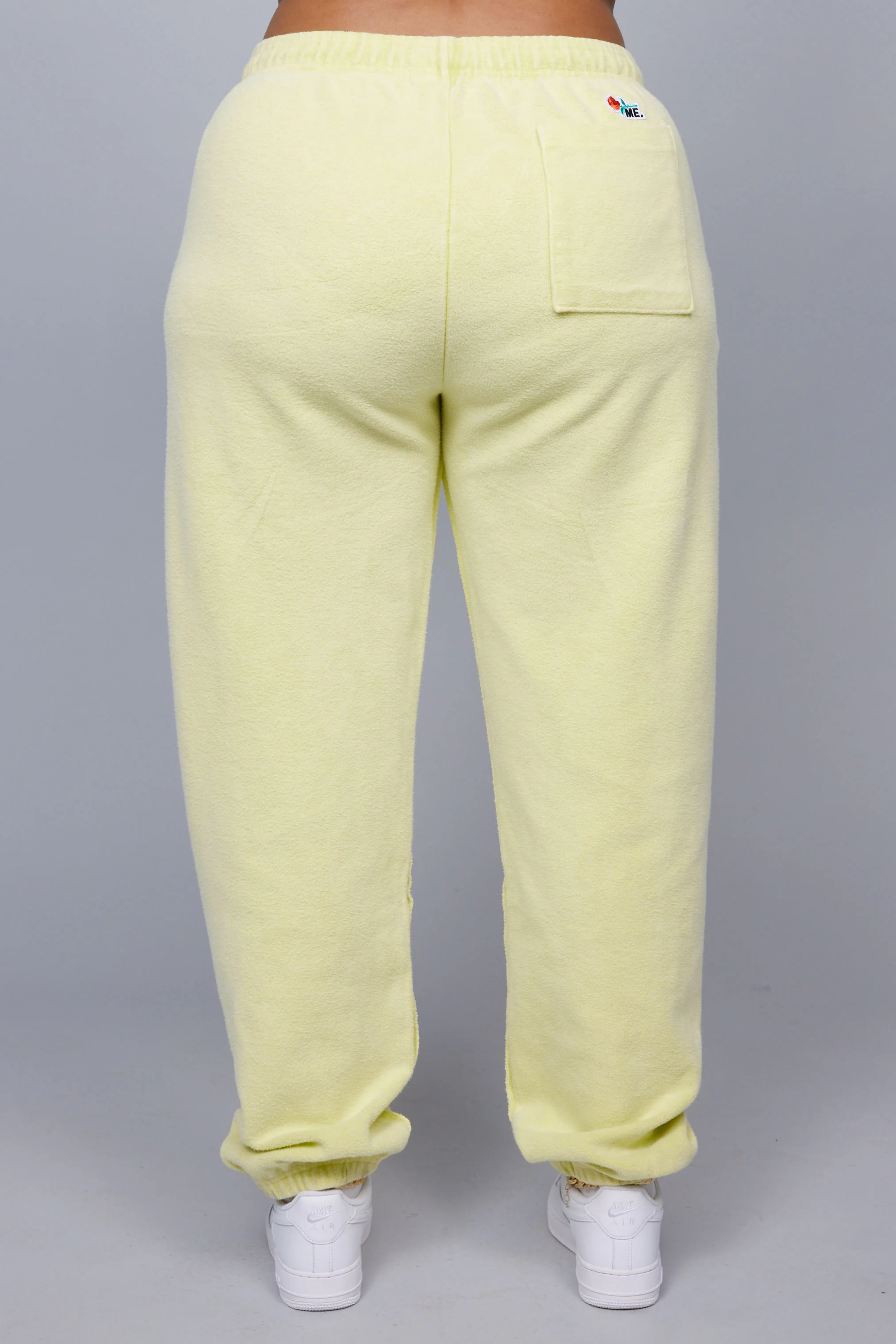 ME. Reverse Brushed Sweatpant - Lemon Zest - Image 5
