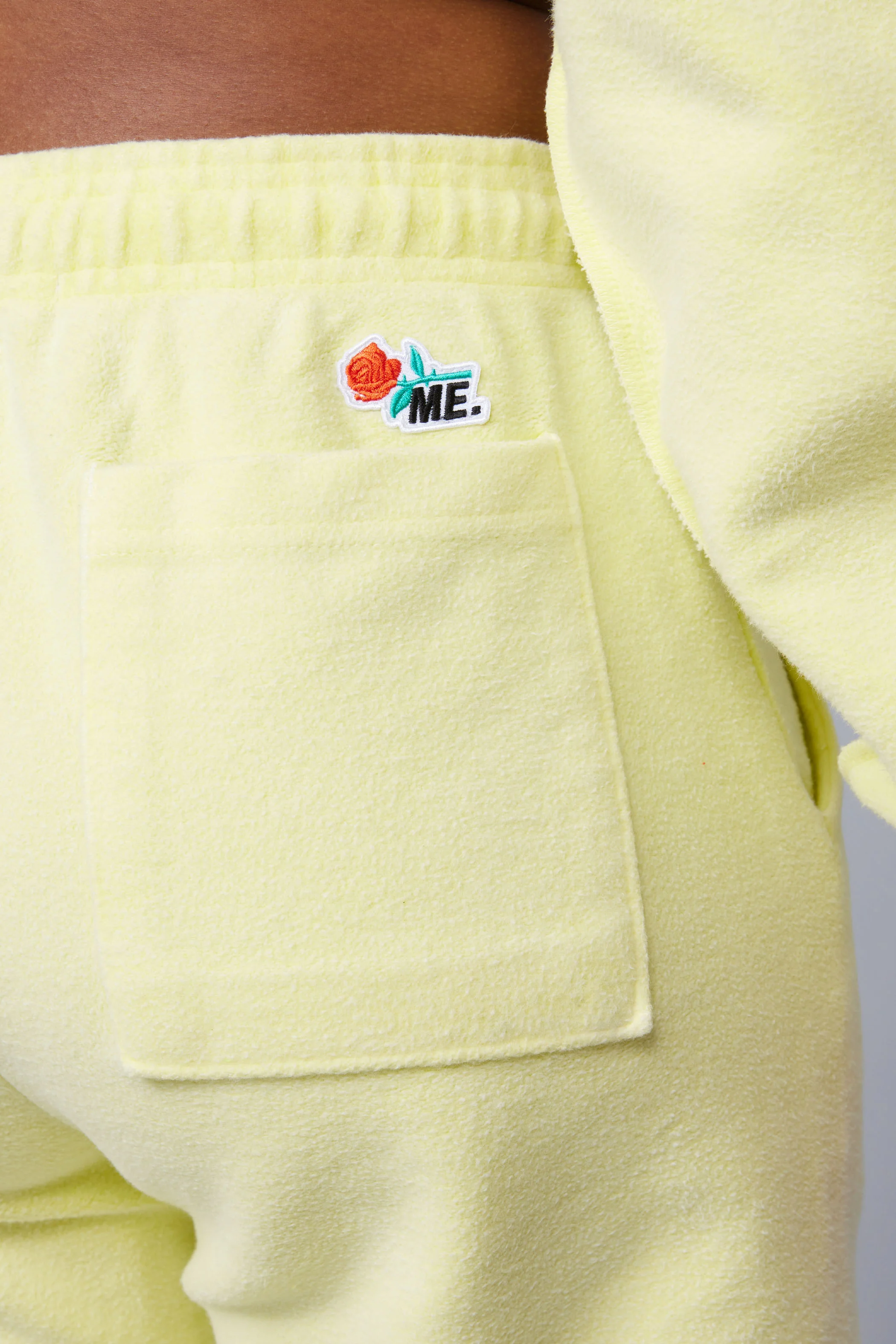 ME. Reverse Brushed Sweatpant - Lemon Zest - Image 6