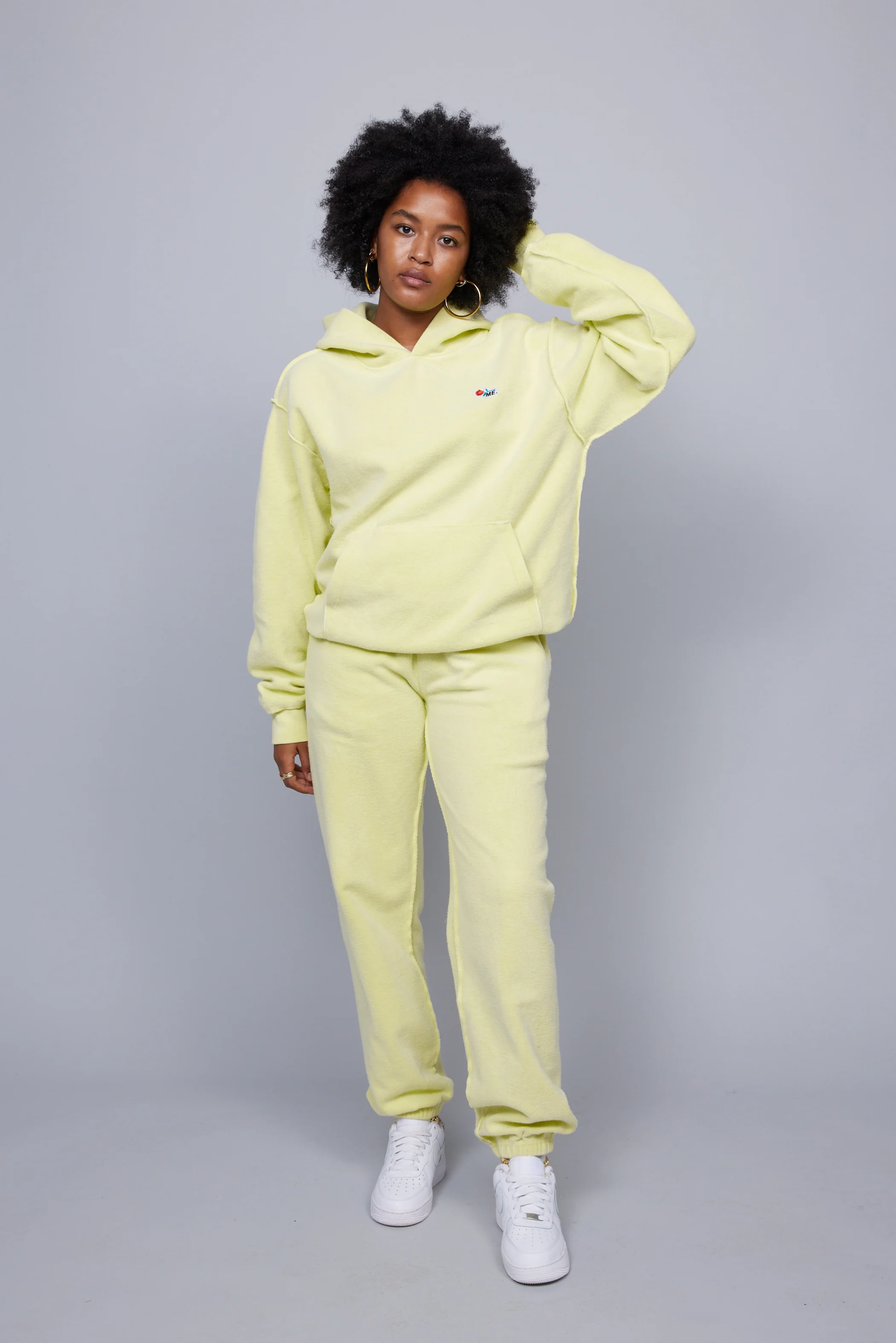 ME. Reverse Brushed Sweatpant - Lemon Zest - Image 7