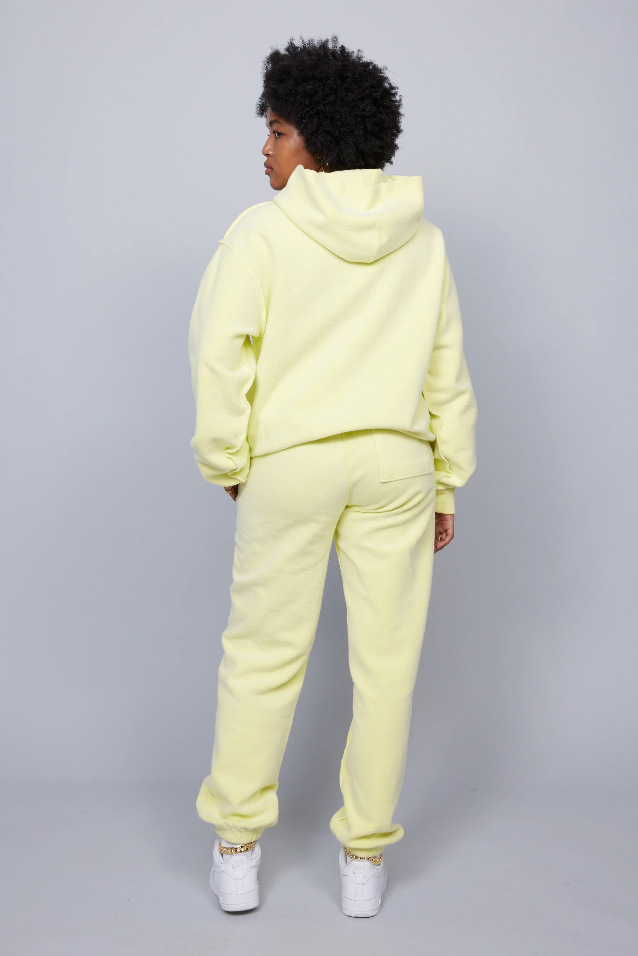 ME. Reverse Brushed Sweatpant - Lemon Zest - Image 8