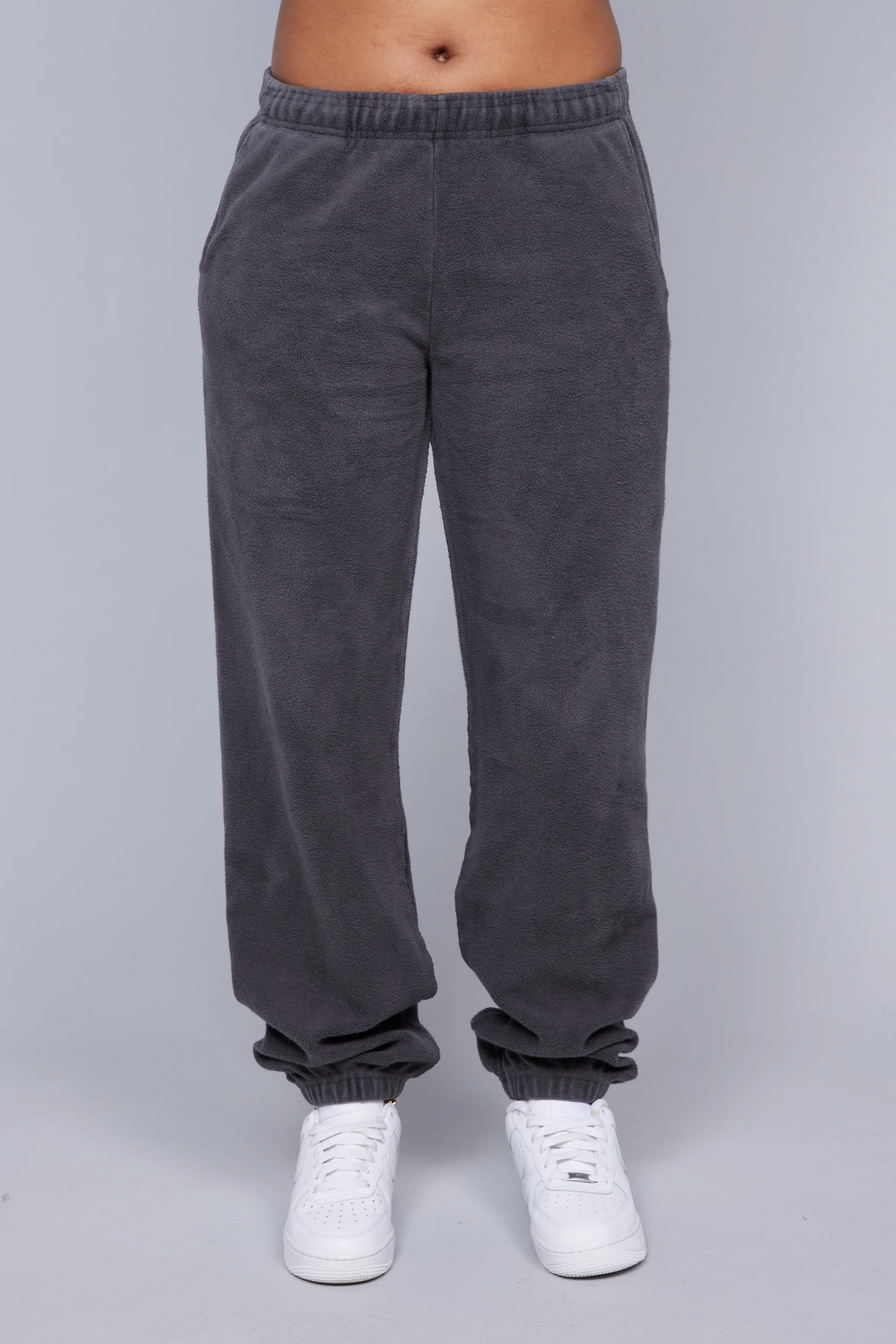 ME. Reverse Brushed Sweatpant - Vintage Black - Image 4