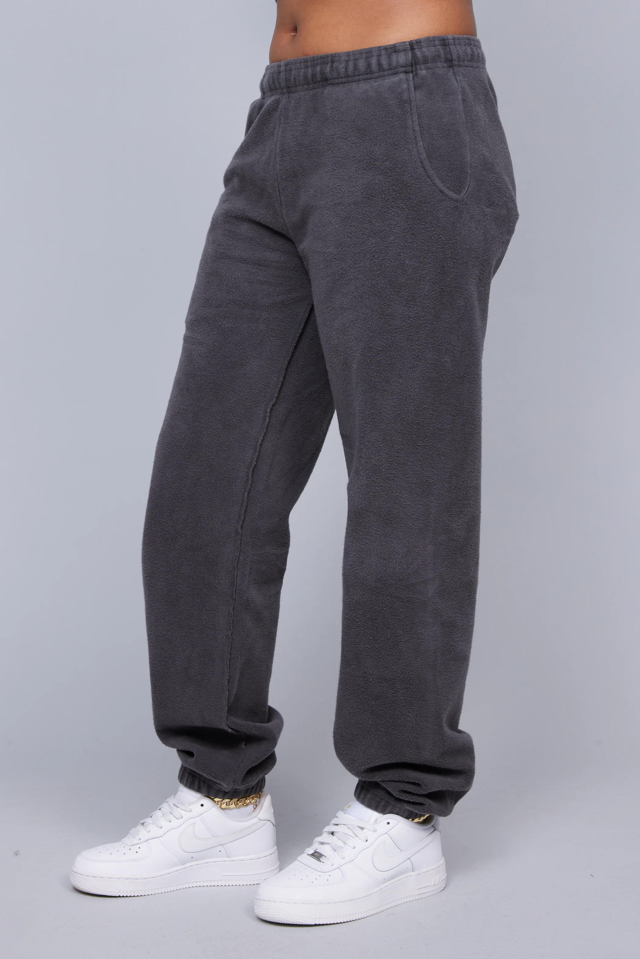 ME. Reverse Brushed Sweatpant - Vintage Black - Image 5