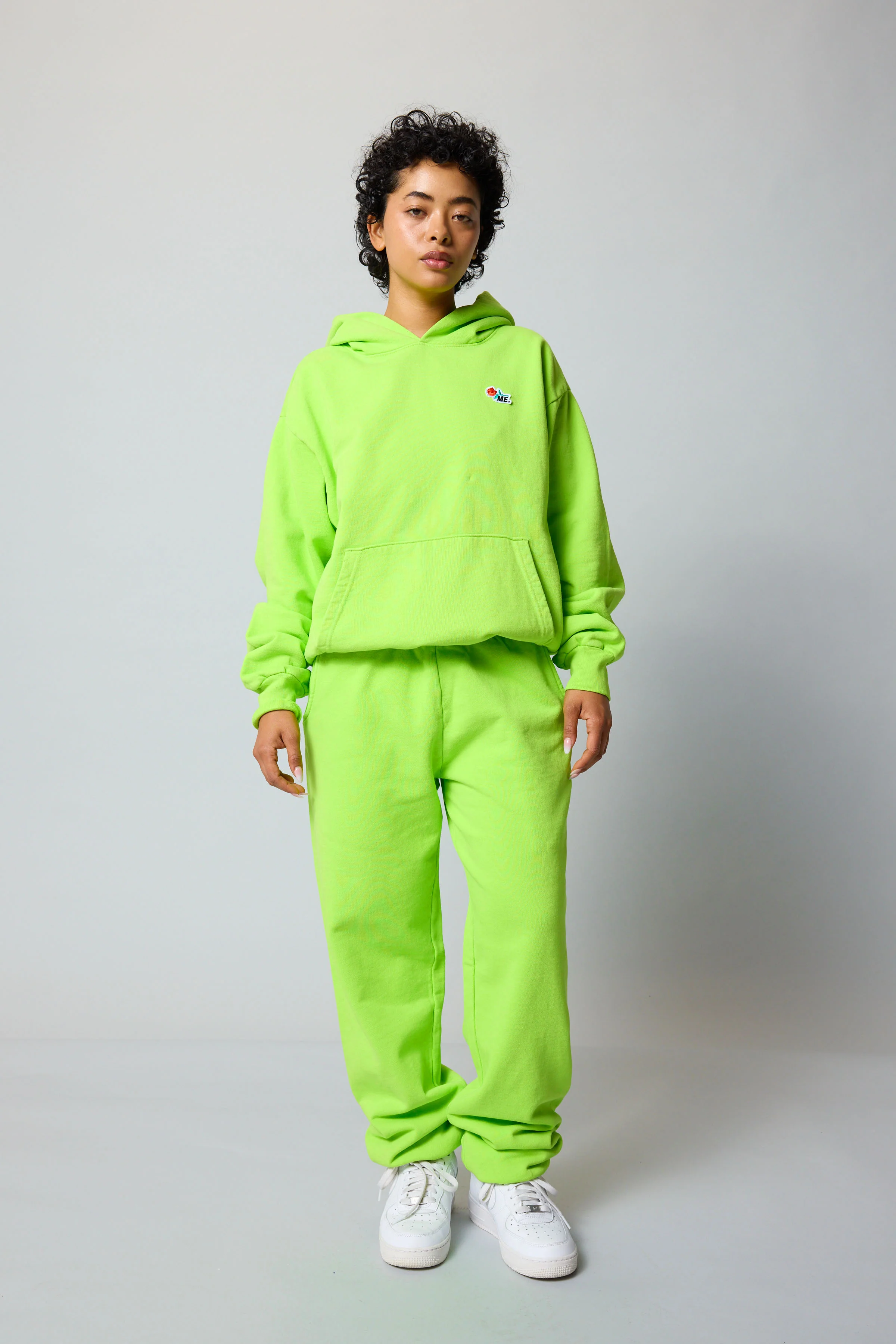 ME. Rose Hoodie - Acid Lime - Image 3