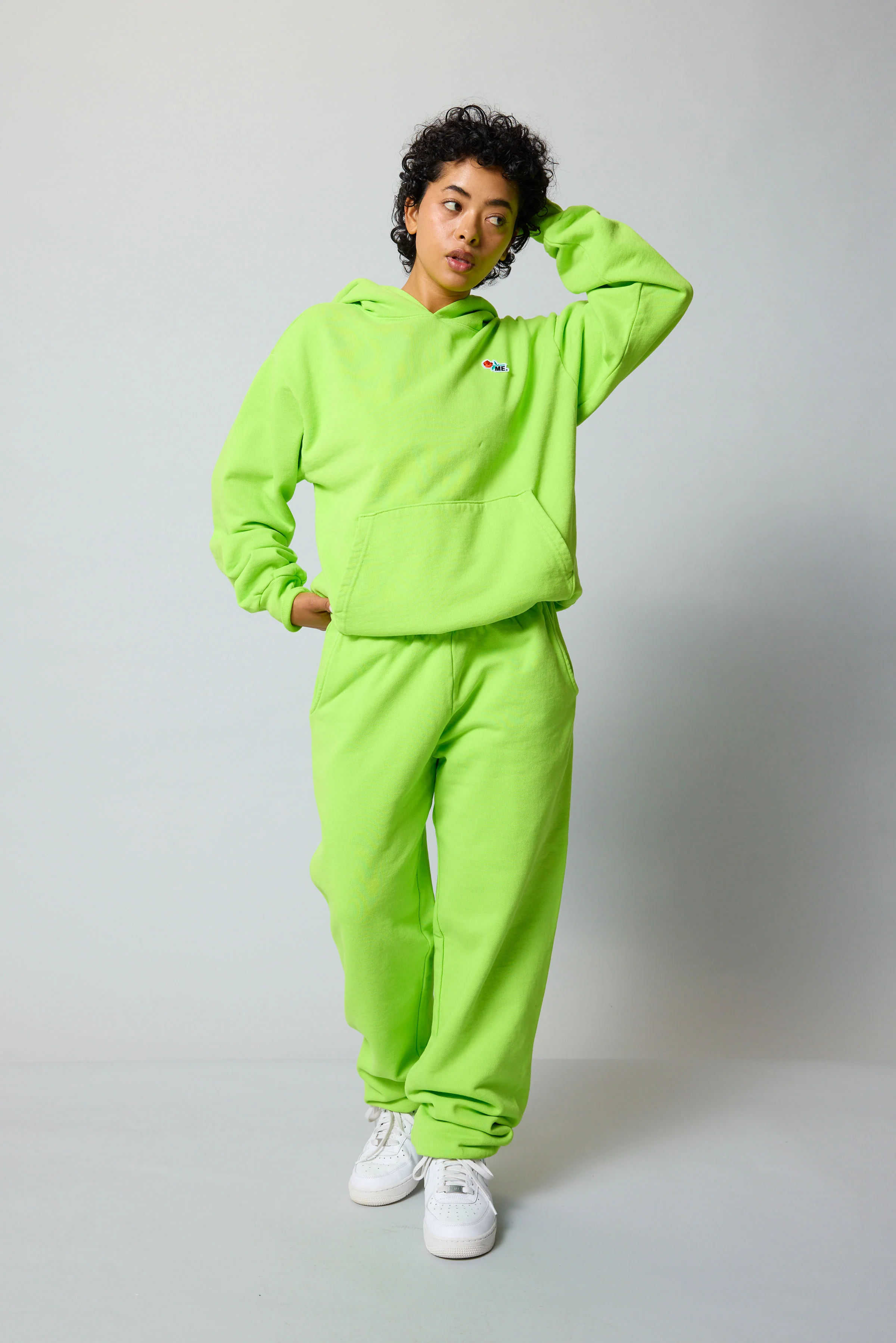 ME. Rose Hoodie - Acid Lime - Image 5