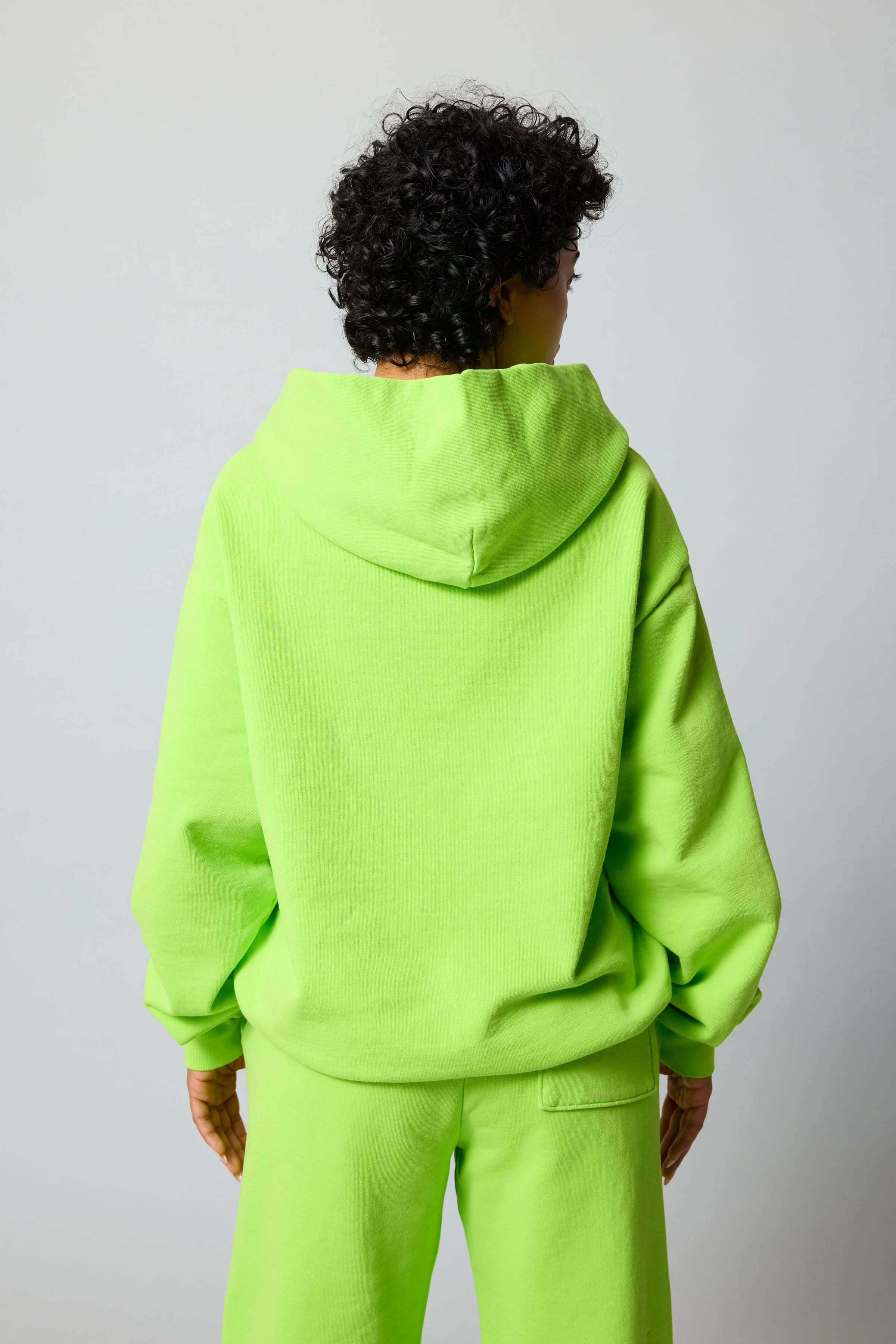 ME. Rose Hoodie - Acid Lime - Image 8