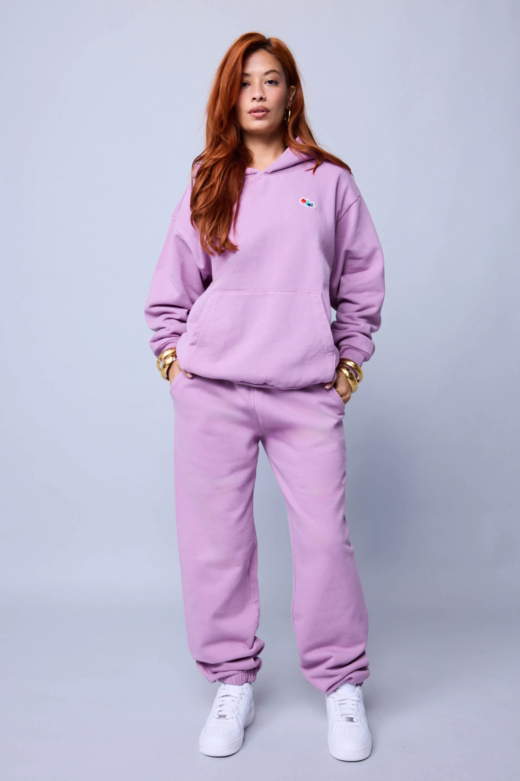 ME. Rose Hoodie - Black Raspberry Ice Cream - Image 3