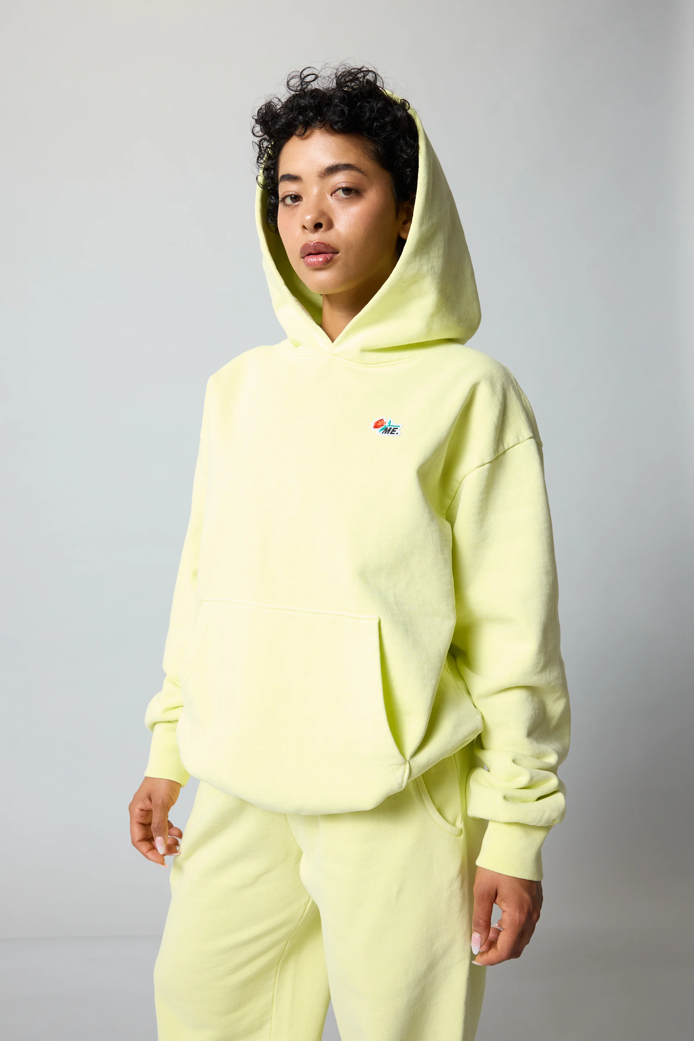 ME. Rose Hoodie - Lemon Zest - Image 4