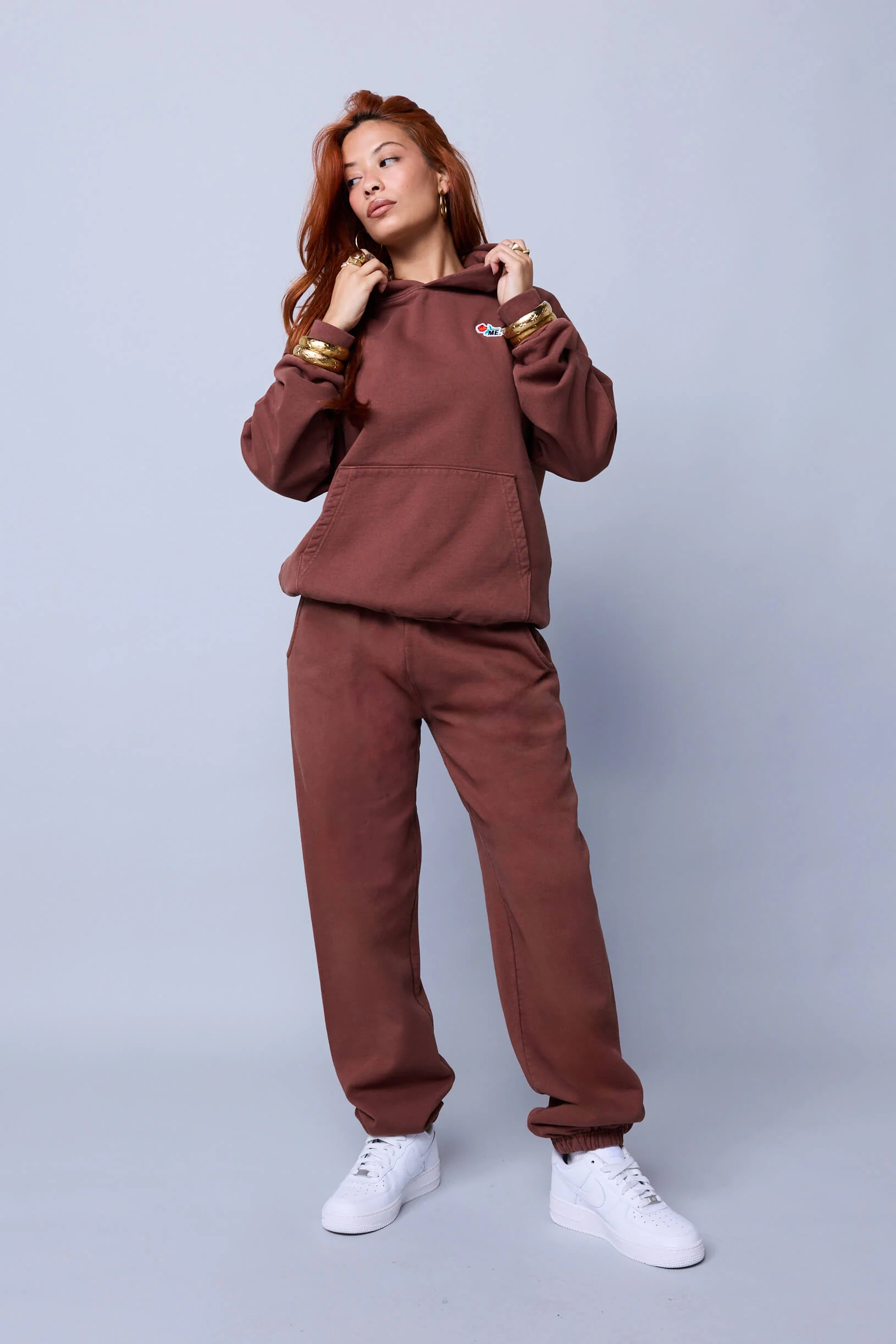 ME. Rose Hoodie - Milk Chocolate - Image 3