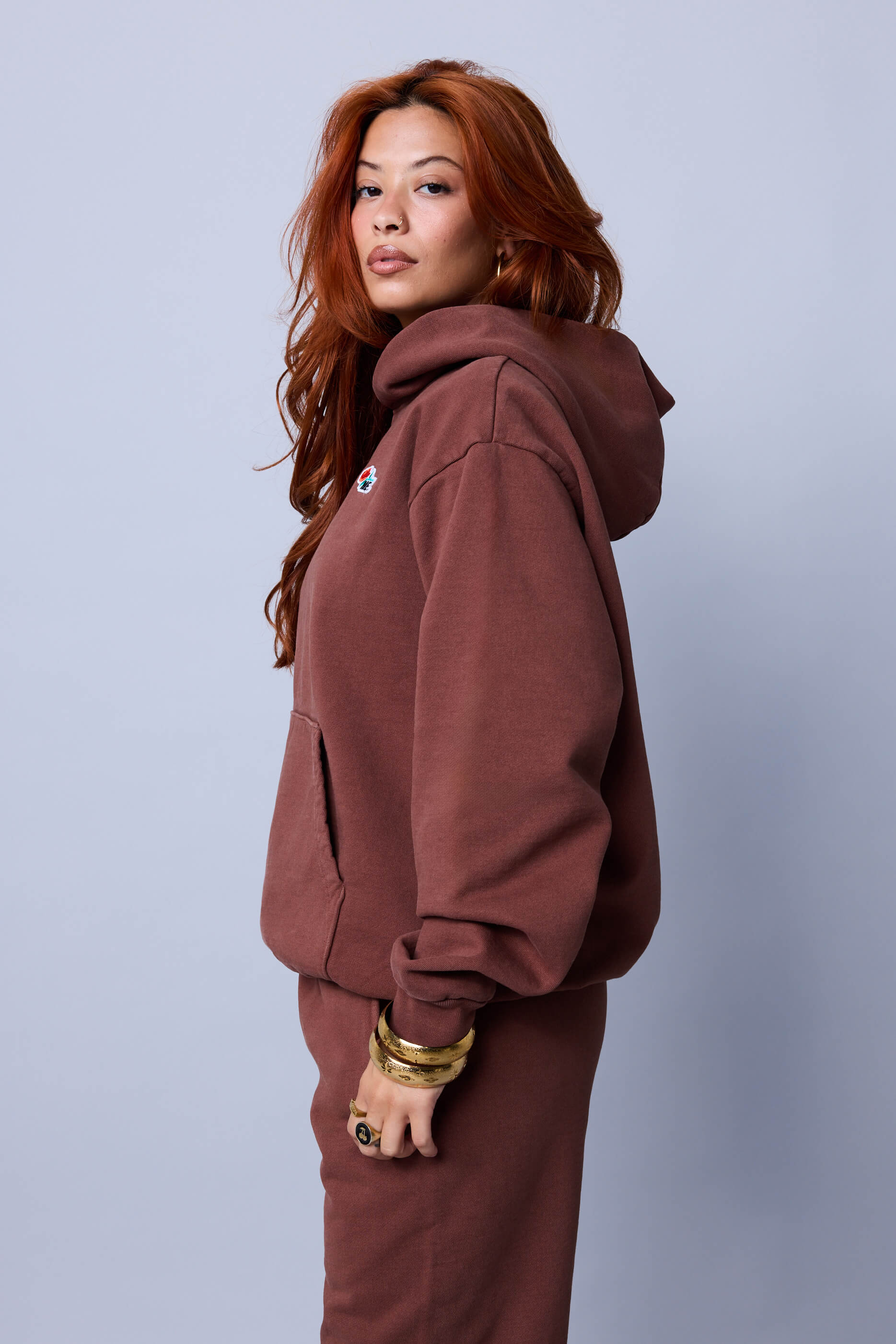 ME. Rose Hoodie - Milk Chocolate - Image 4