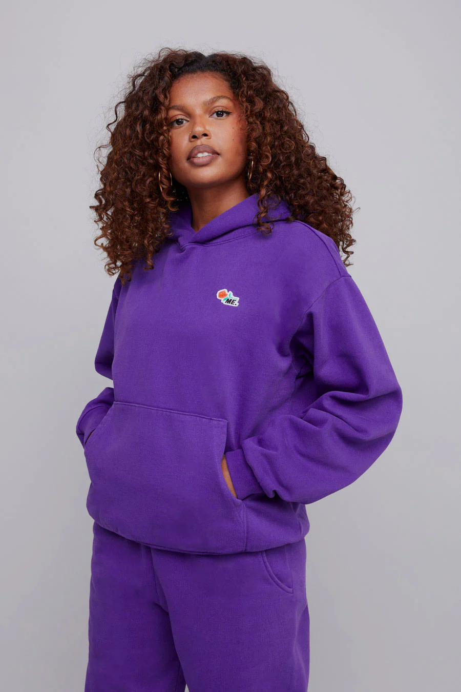 ME. Rose Hoodie Prince Purple - Image 4