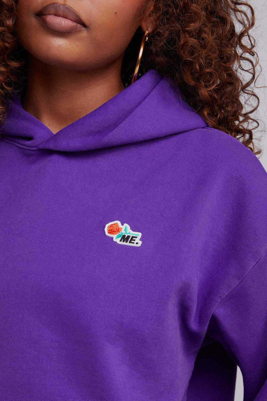 ME. Rose Hoodie Prince Purple - Image 5