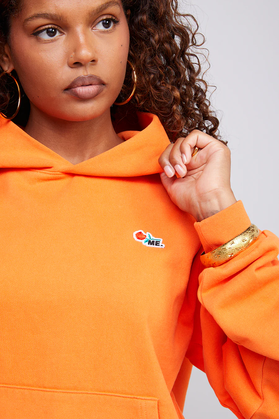 ME. Rose Hoodie Safety Orange - Image 5