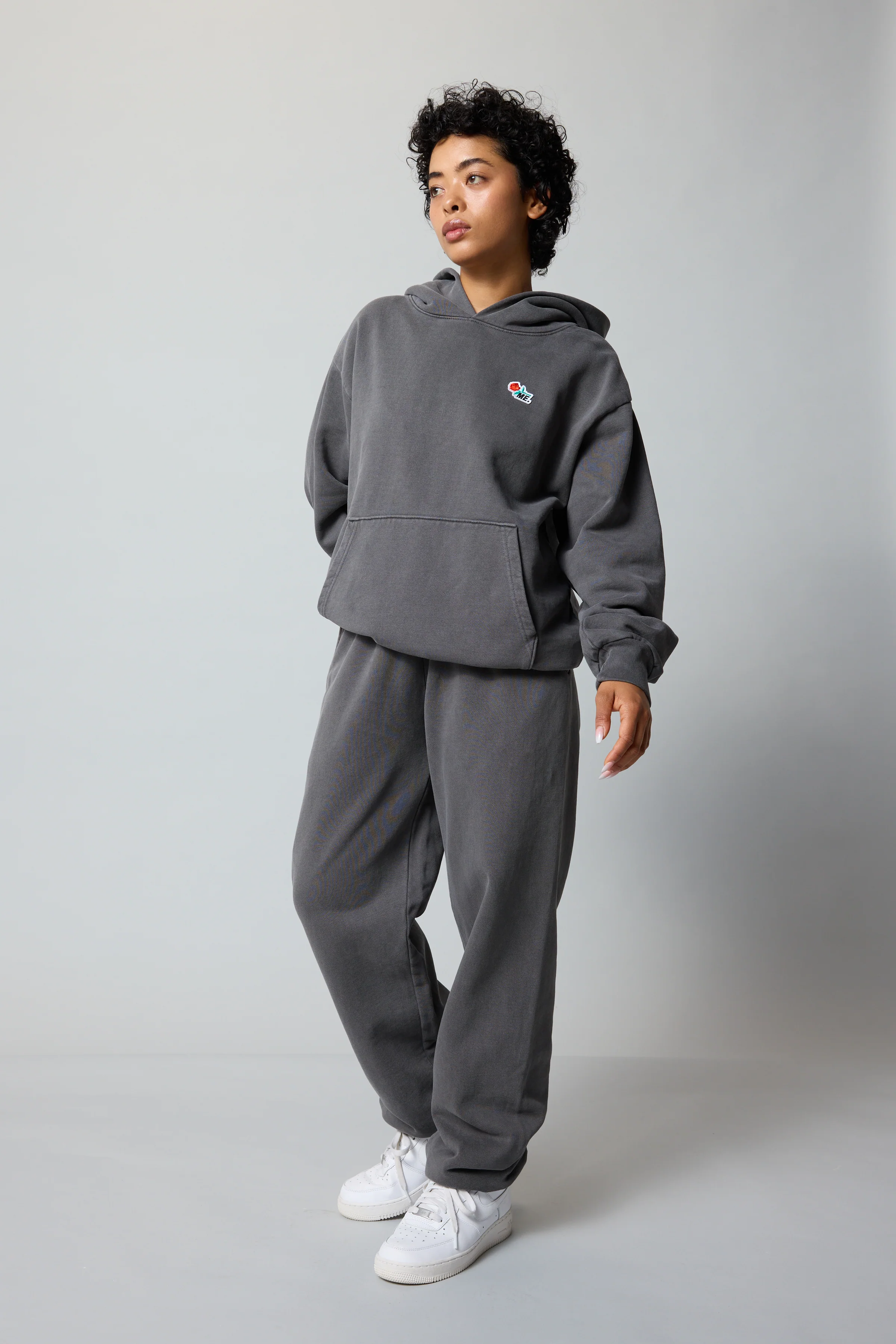 ME. Rose Hoodie - Vintage Black - Image 3