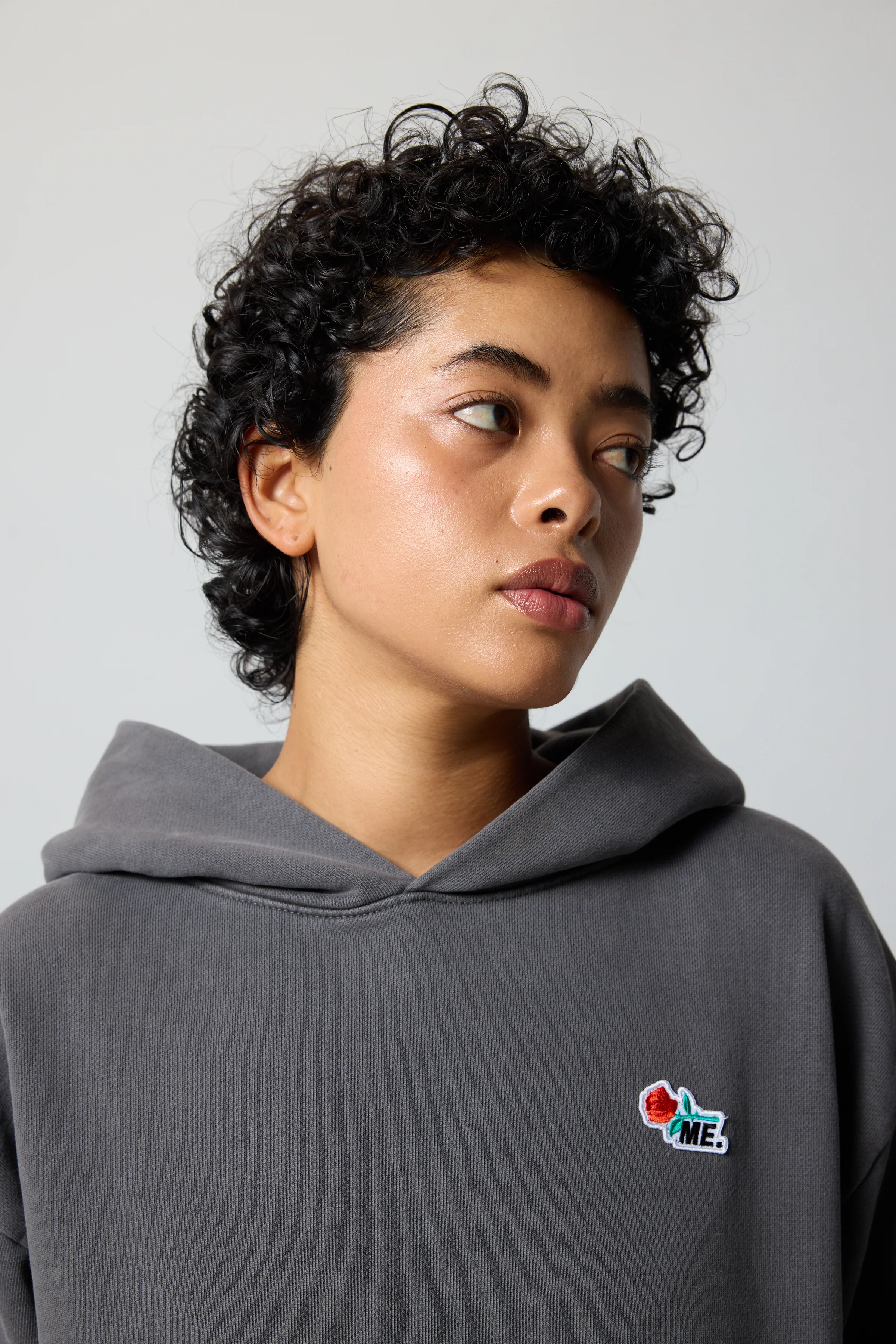 ME. Rose Hoodie - Vintage Black - Image 7